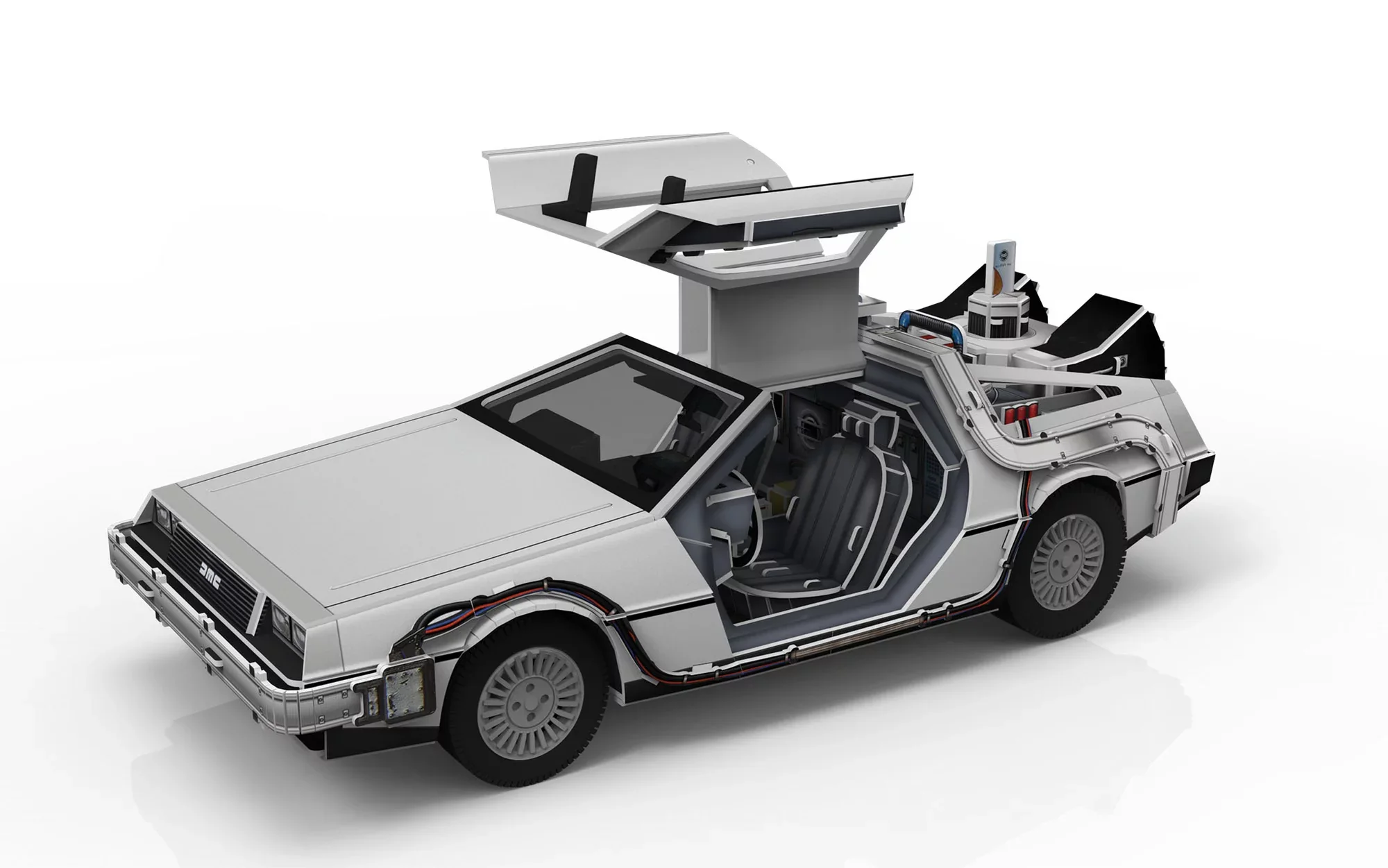 3D Puzzle DeLorean "Back to the Future" - Image 3
