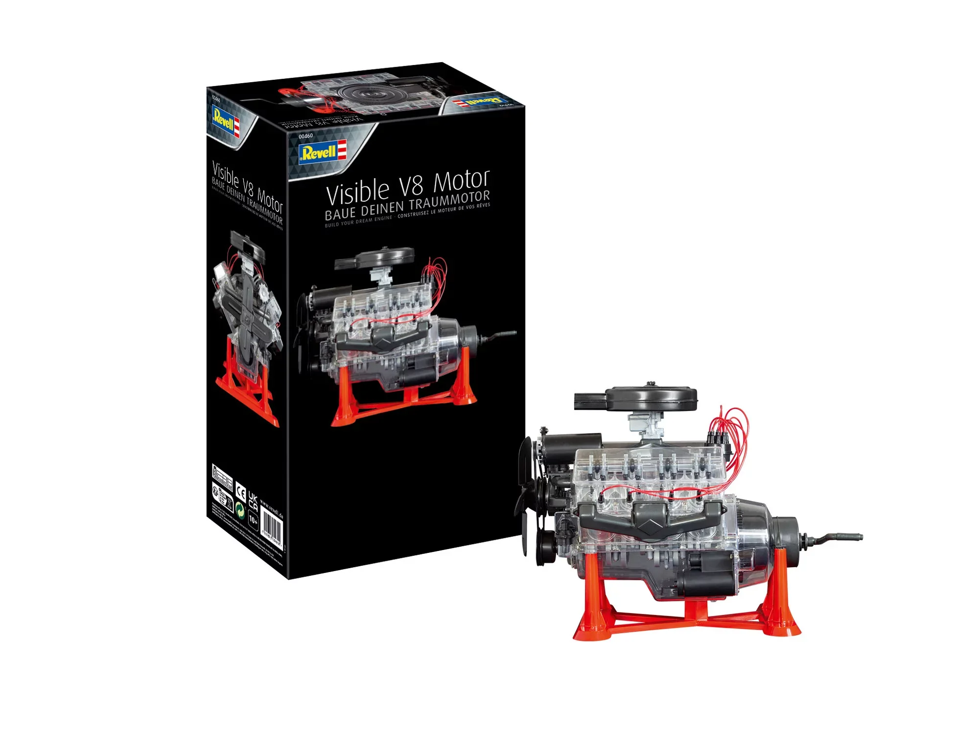 Visible V-8 Engin
