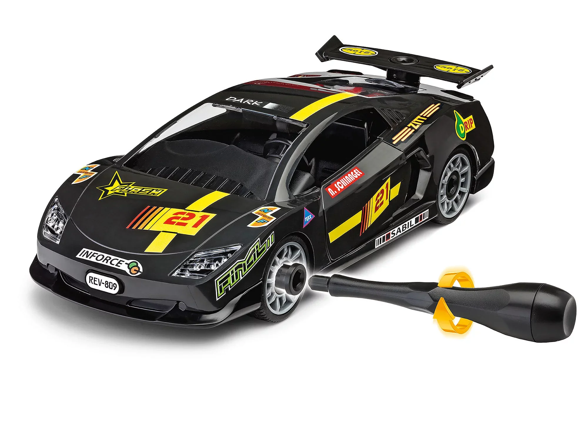 Rennwagen, schwarz - Image 3
