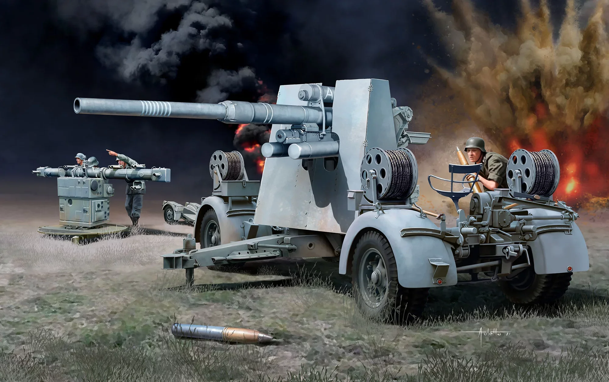 8,8 cm Flak 37 + Sd.Anh.202 - Image 7