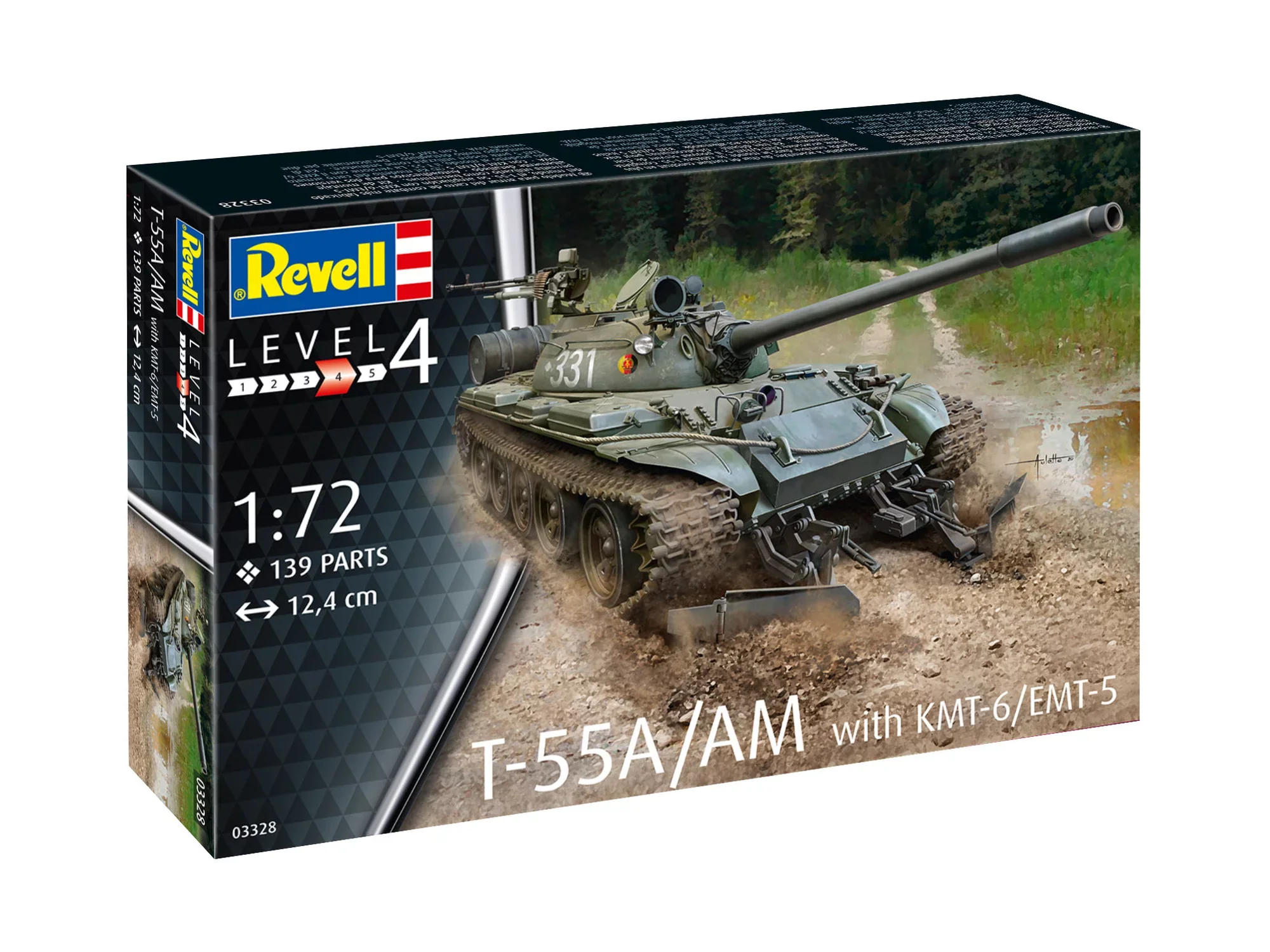 T-55A/AM with KMT-6/EMT-5 Mine Plough - Image 9