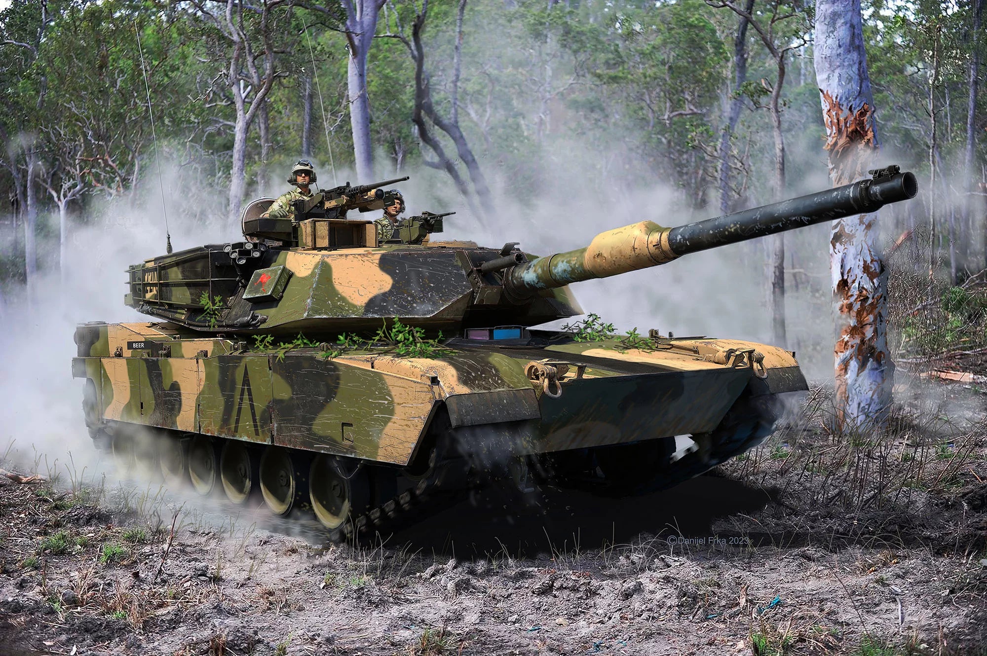 M1A1 AIM(SA)- M1A2 Abrams - Image 6
