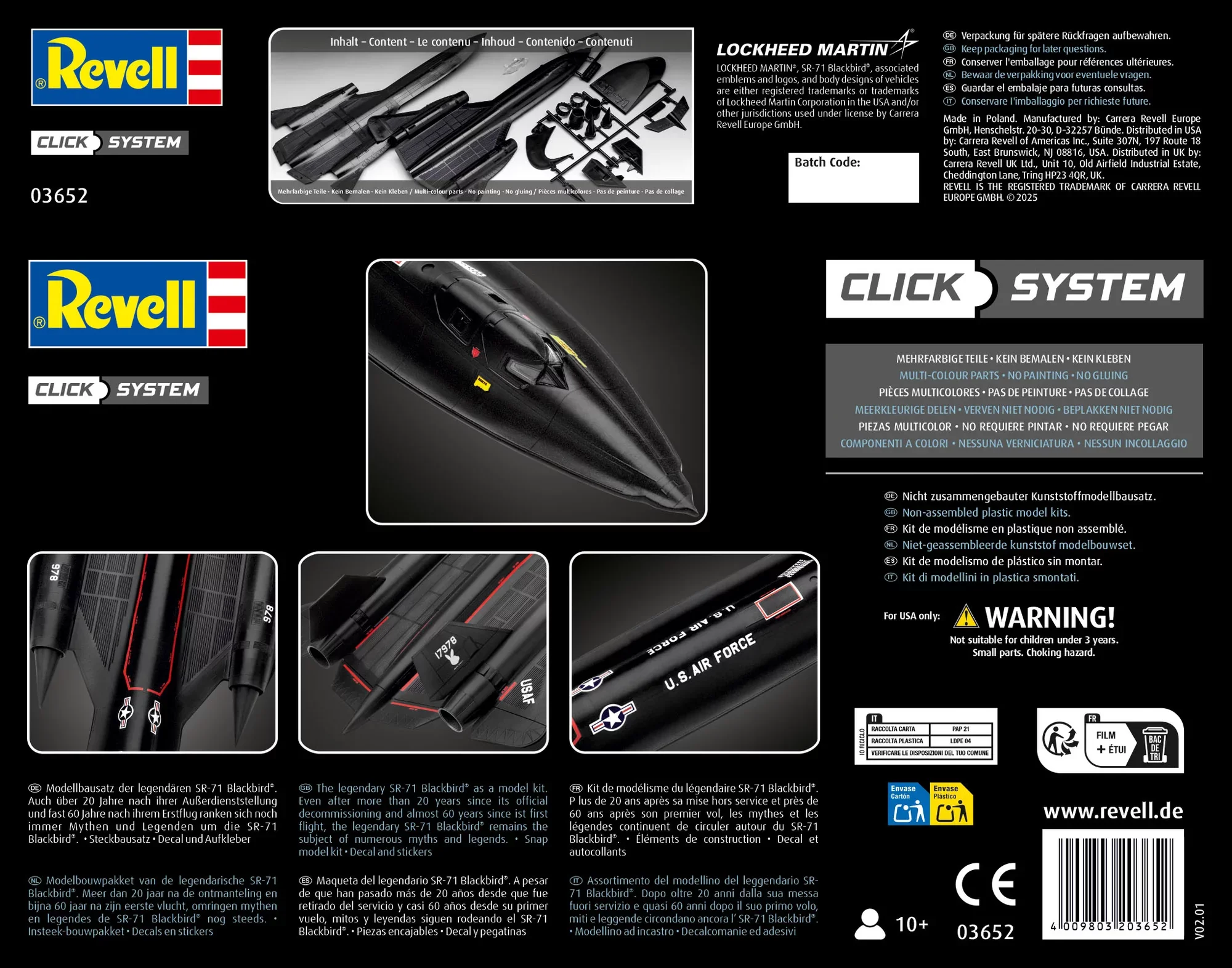 Lockheed SR-71 Blackbird Click-System - Image 13
