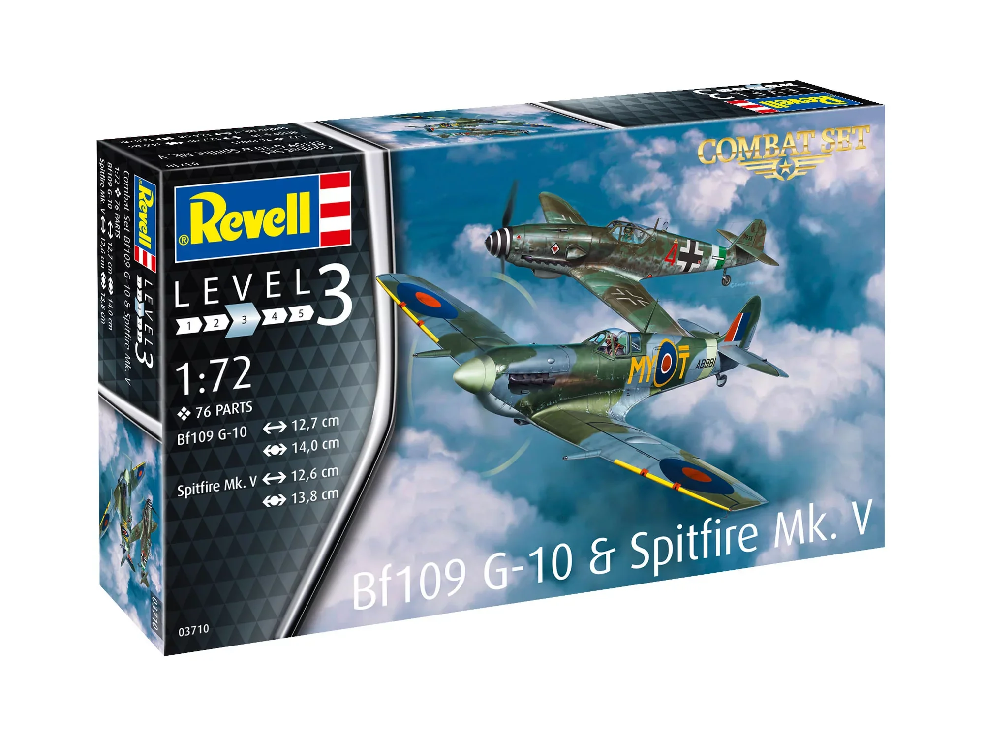 Combat Set Messerschmitt Bf109G-10 - Spitfire Mk.V - Image 14