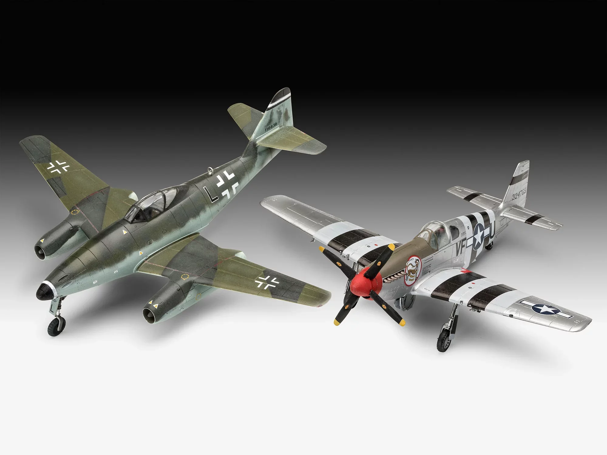 Combat Set Messerschmitt Me262 - P-51B Mustang - Image 14