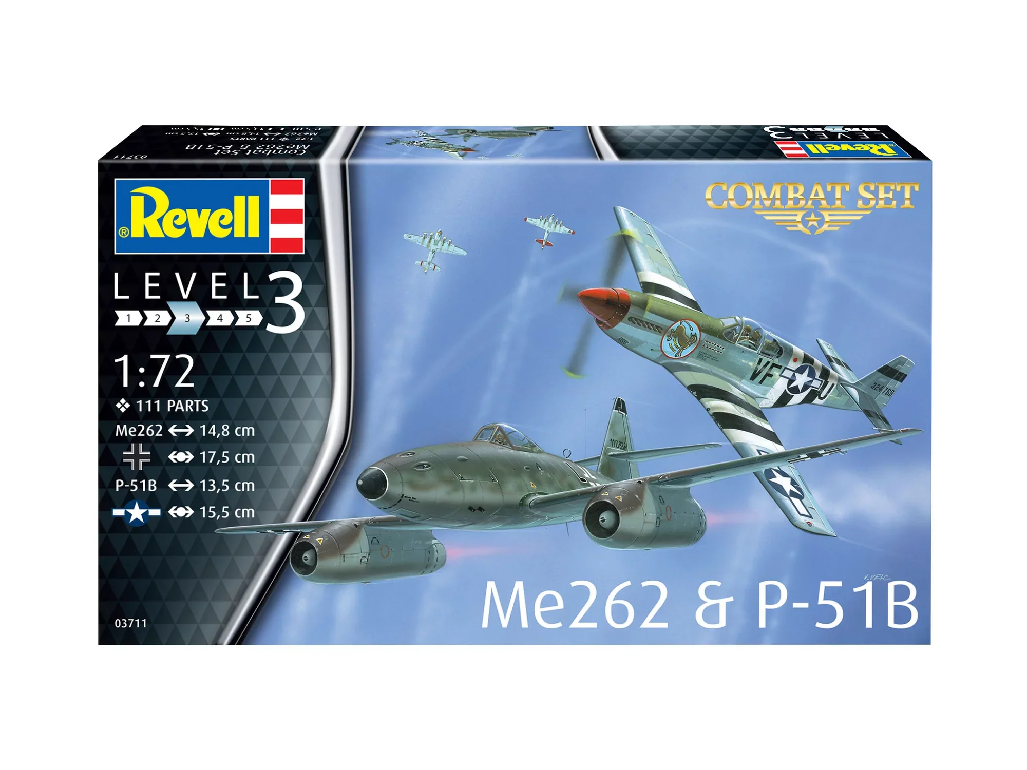 Combat Set Messerschmitt Me262 - P-51B Mustang - Image 16
