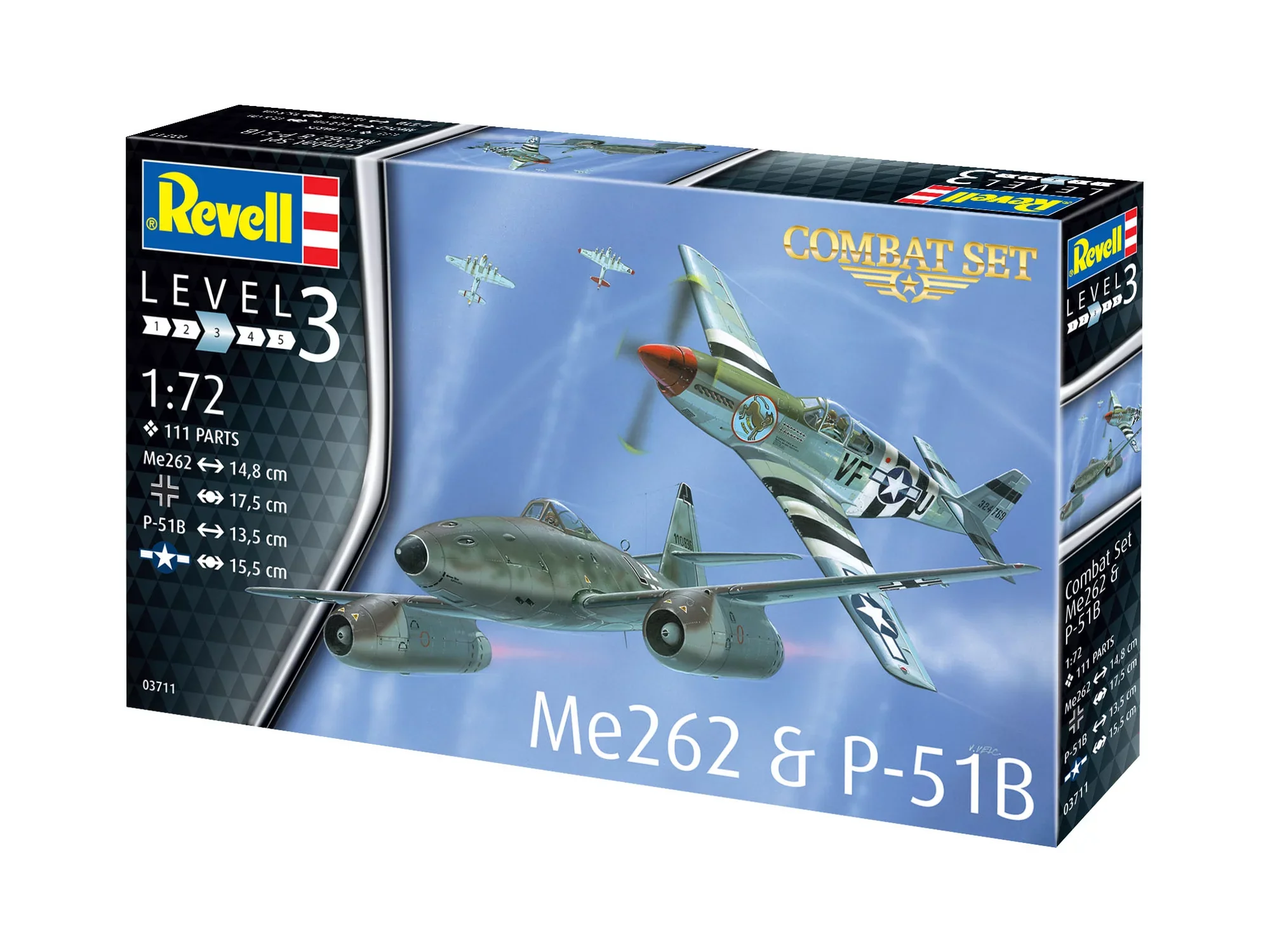 Combat Set Messerschmitt Me262 - P-51B Mustang - Image 17