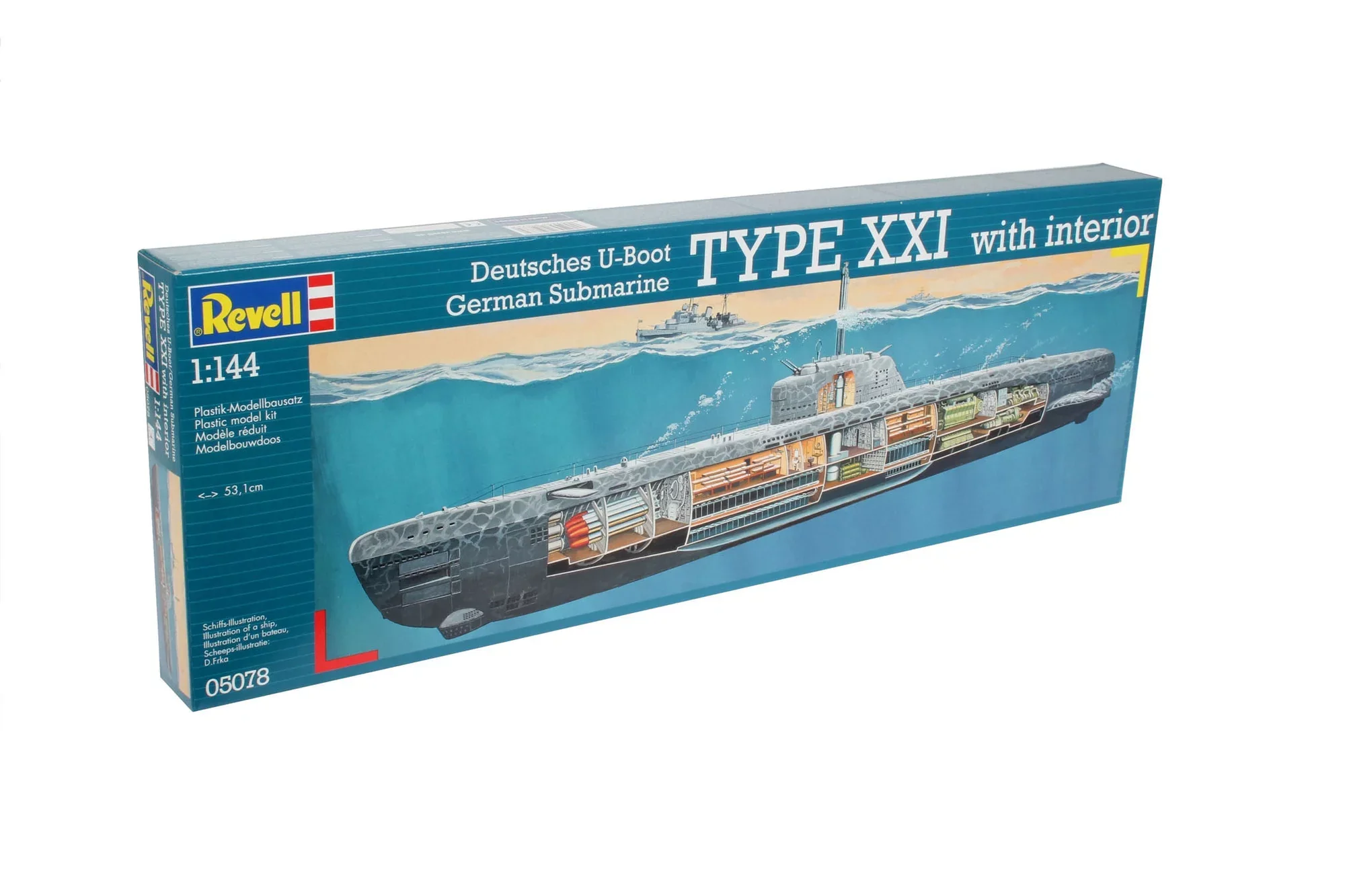 Deutsches U-Boot Typ XXI mit Interieur - Image 11
