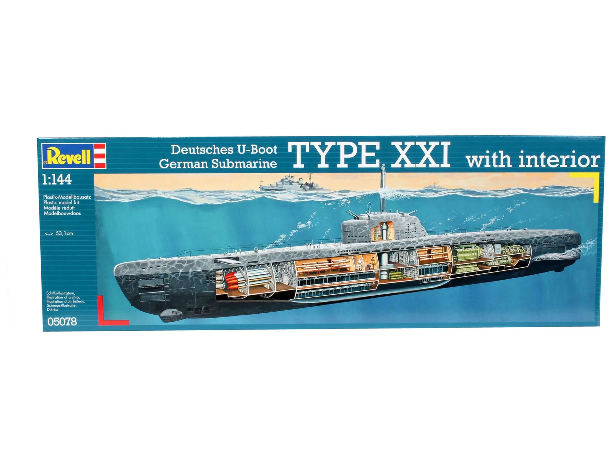 Deutsches U-Boot Typ XXI mit Interieur - Image 12