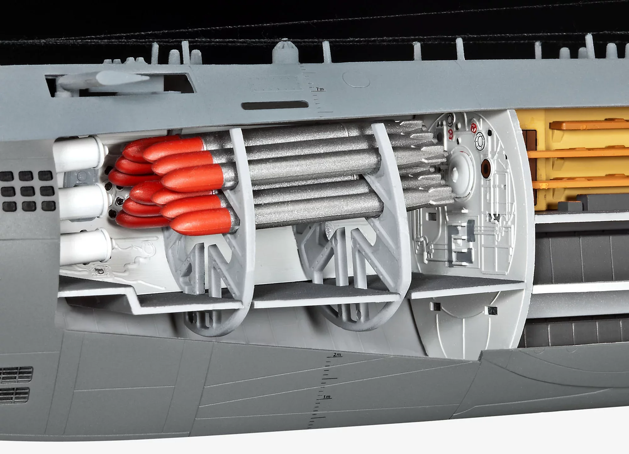 Deutsches U-Boot Typ XXI mit Interieur - Image 3