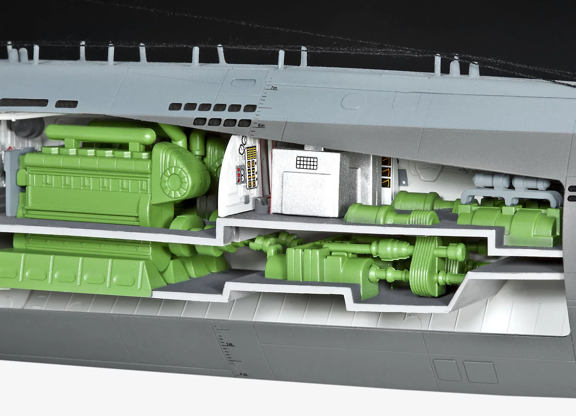 Deutsches U-Boot Typ XXI mit Interieur - Image 4