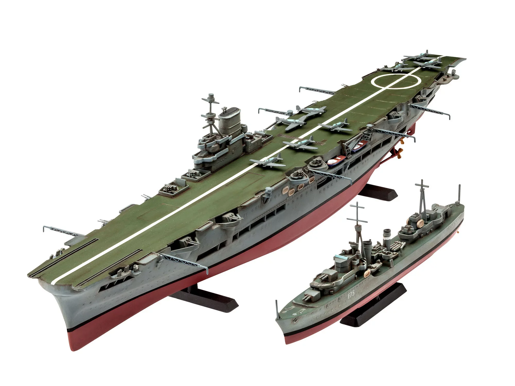 HMS Ark Royal & Tribal Class Destroyer - Image 2