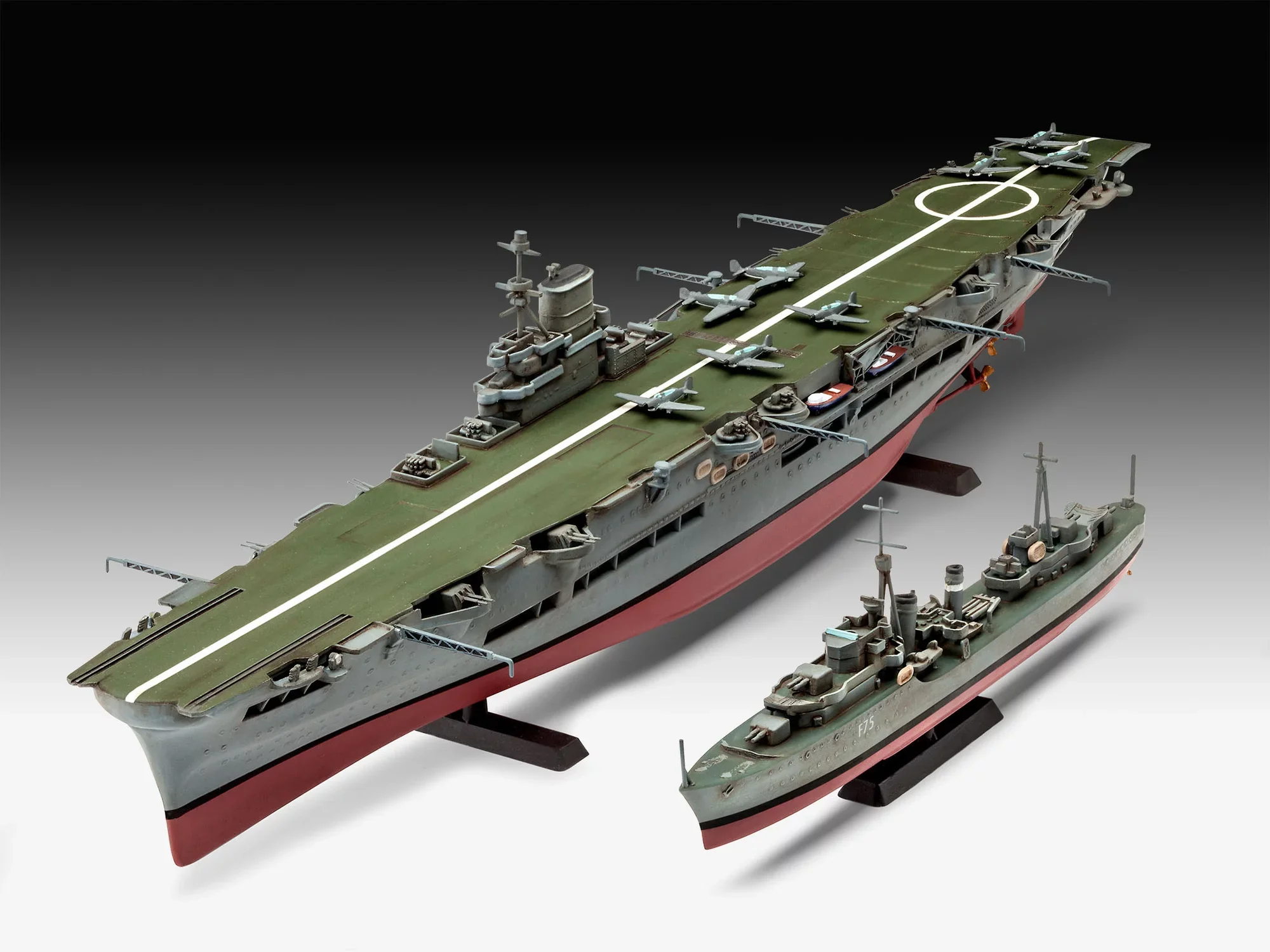 HMS Ark Royal & Tribal Class Destroyer - Image 7