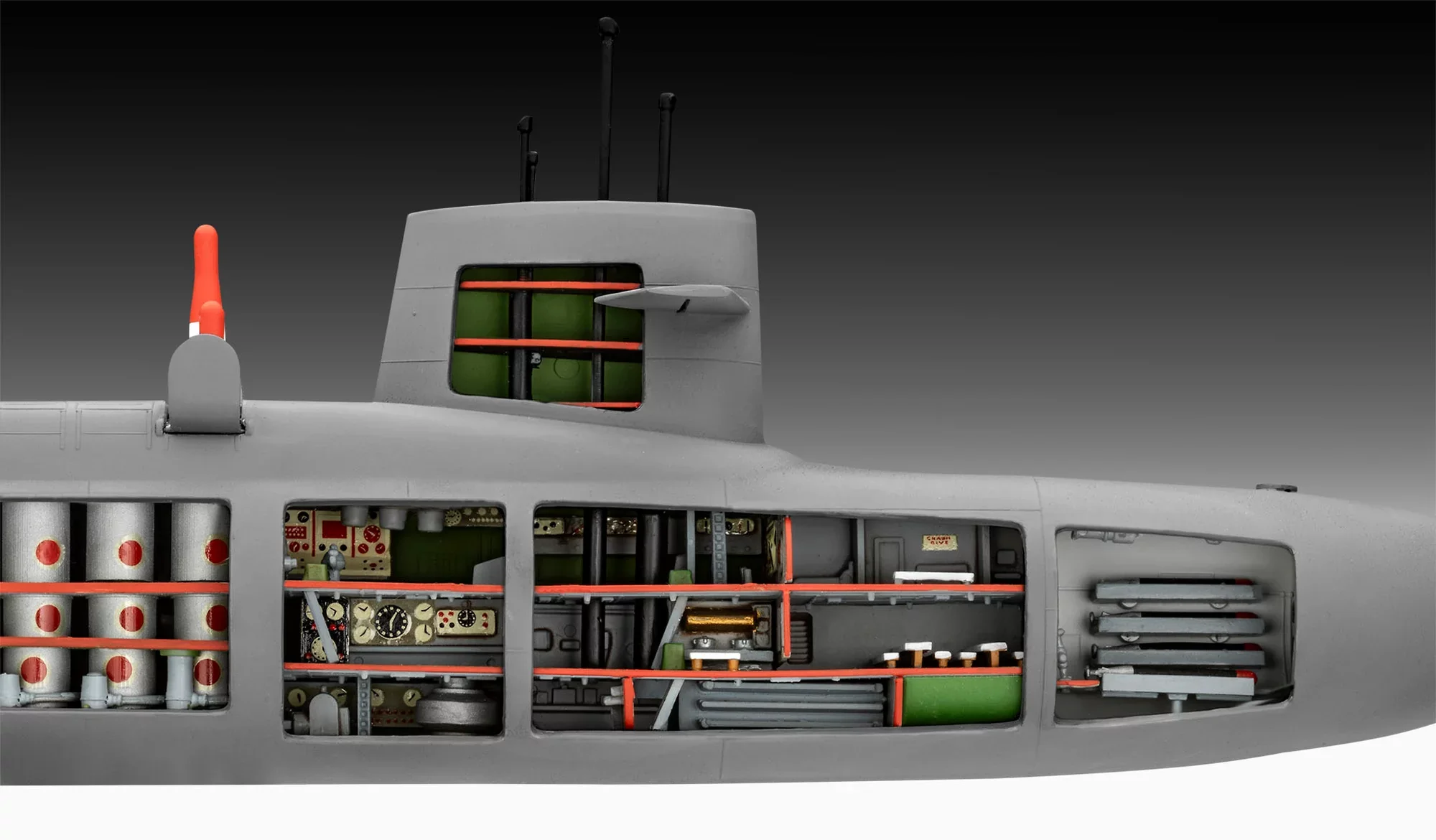 S.S.B. Abraham Lincoln with Interior - Image 5
