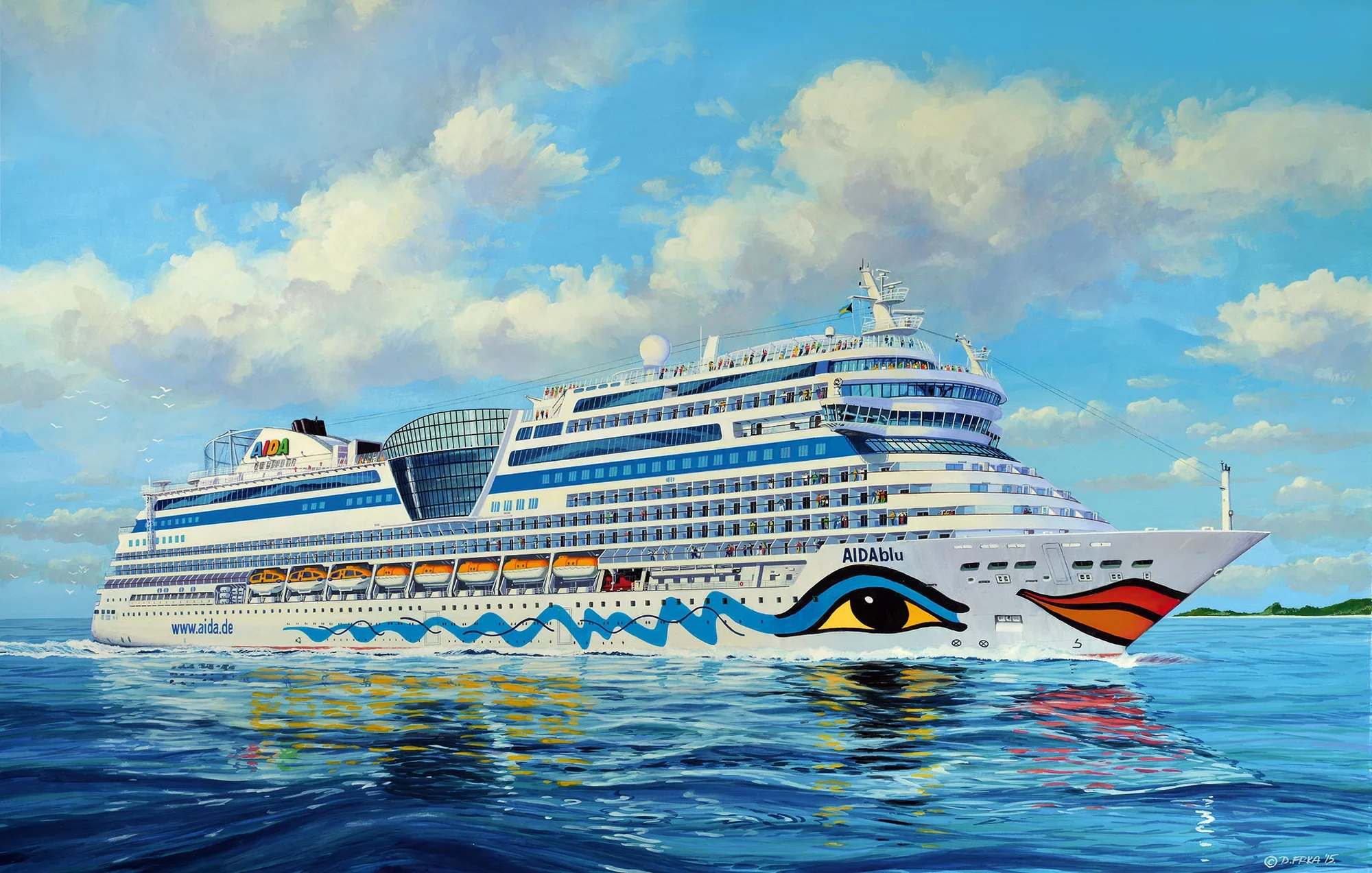 Cruise Ship AIDA (AIDAblu, sol, mar or stella) - Image 12
