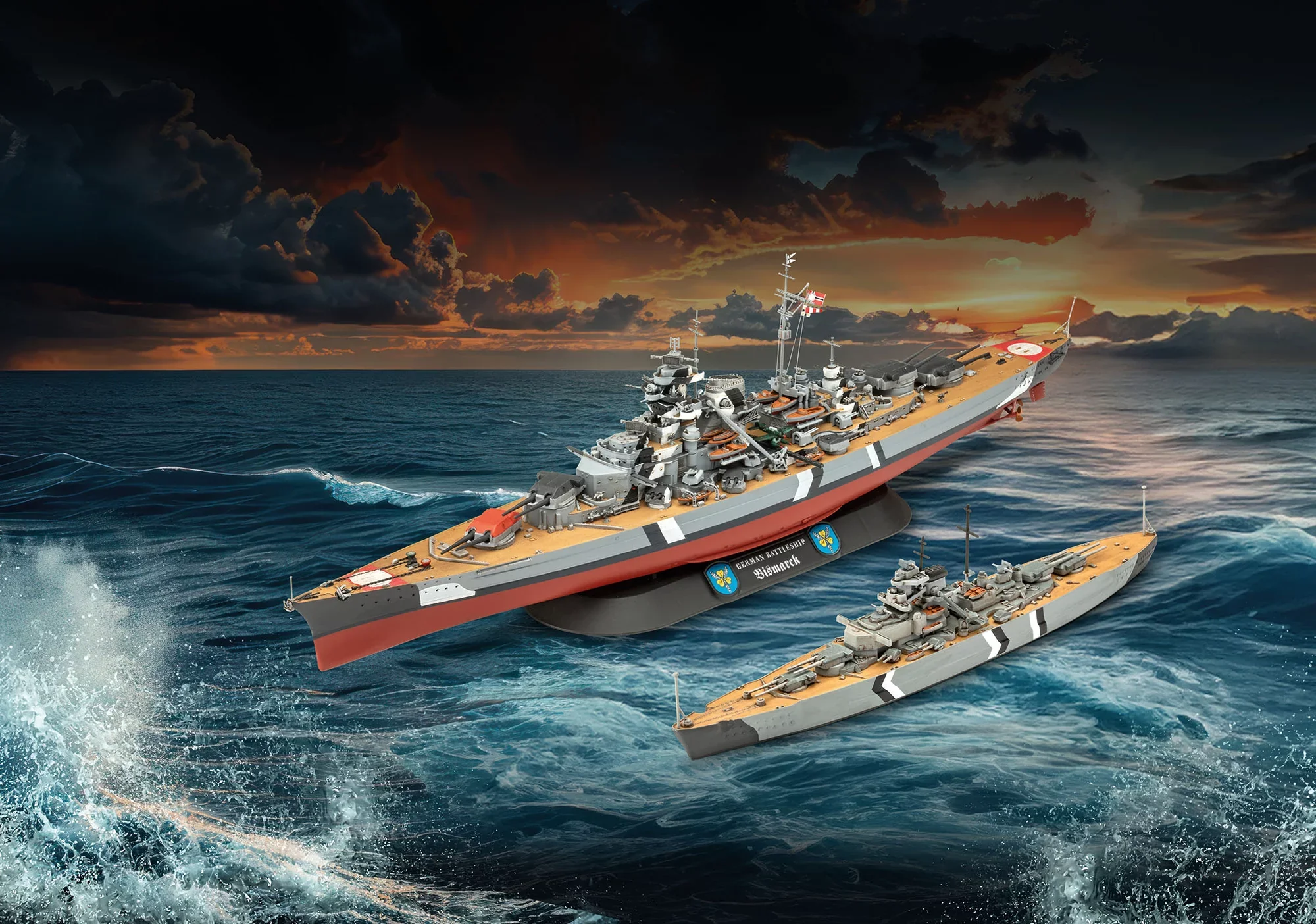Gift Set The Legendary Bismarck (1:700 & 1:1200) - Image 12