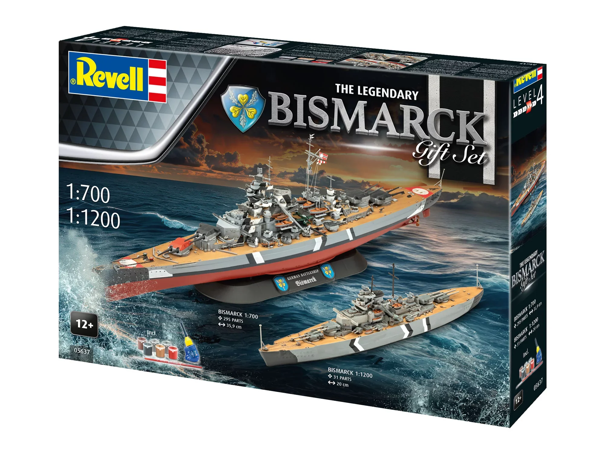 Gift Set The Legendary Bismarck (1:700 & 1:1200) - Image 16