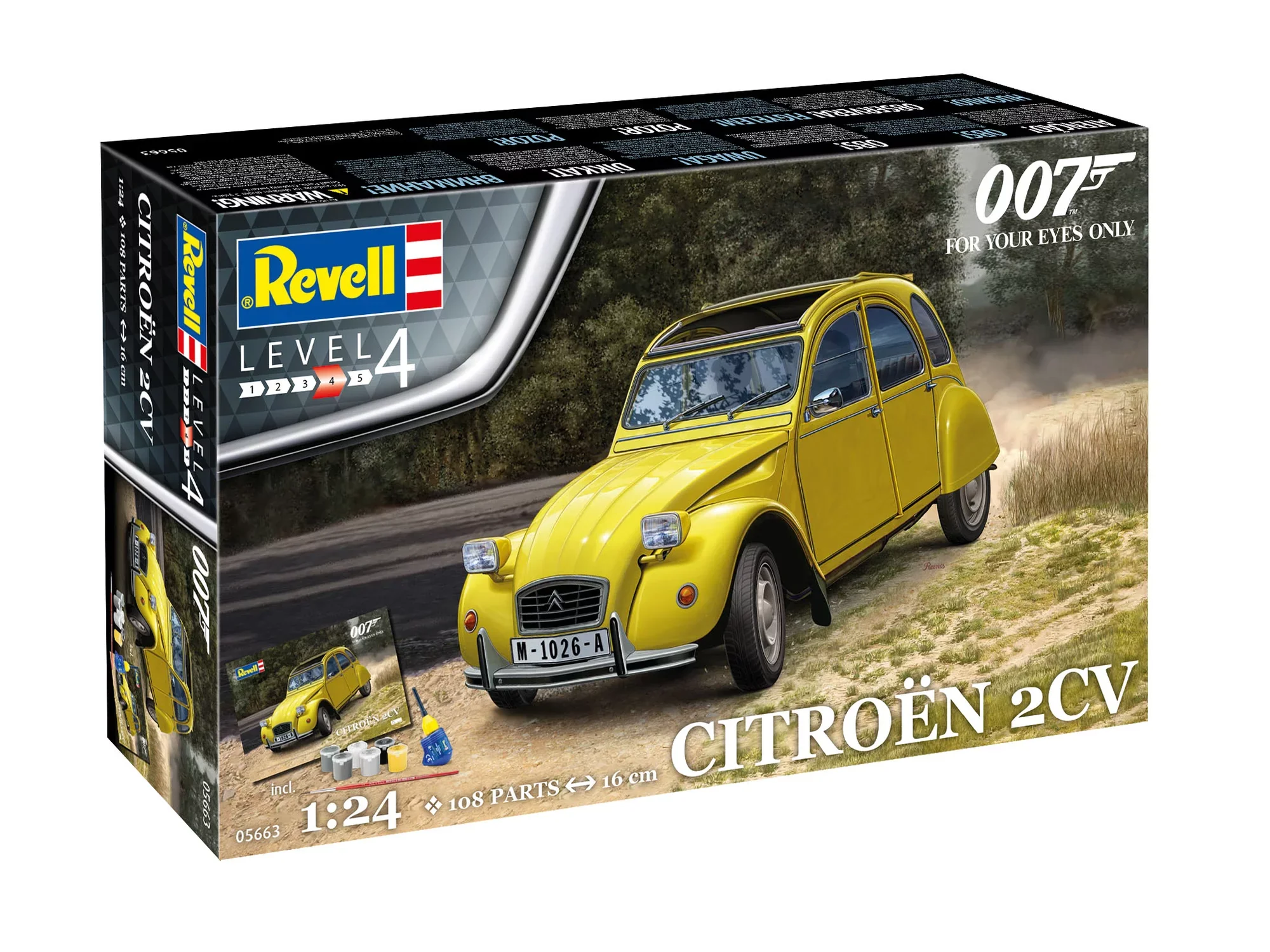 Geschenkset James Bond "Citroen 2 CV" - Image 11