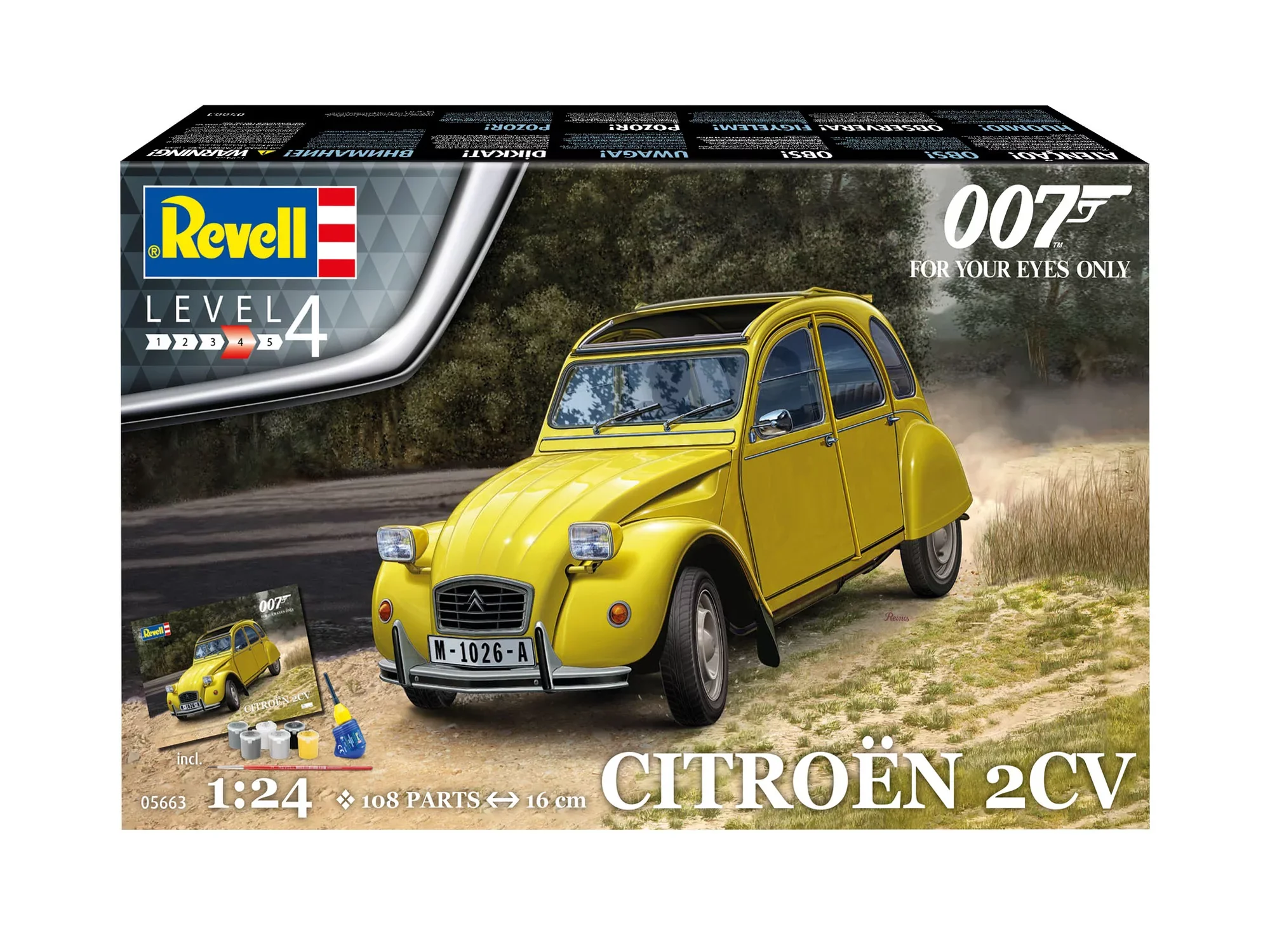 Geschenkset James Bond "Citroen 2 CV" - Image 12