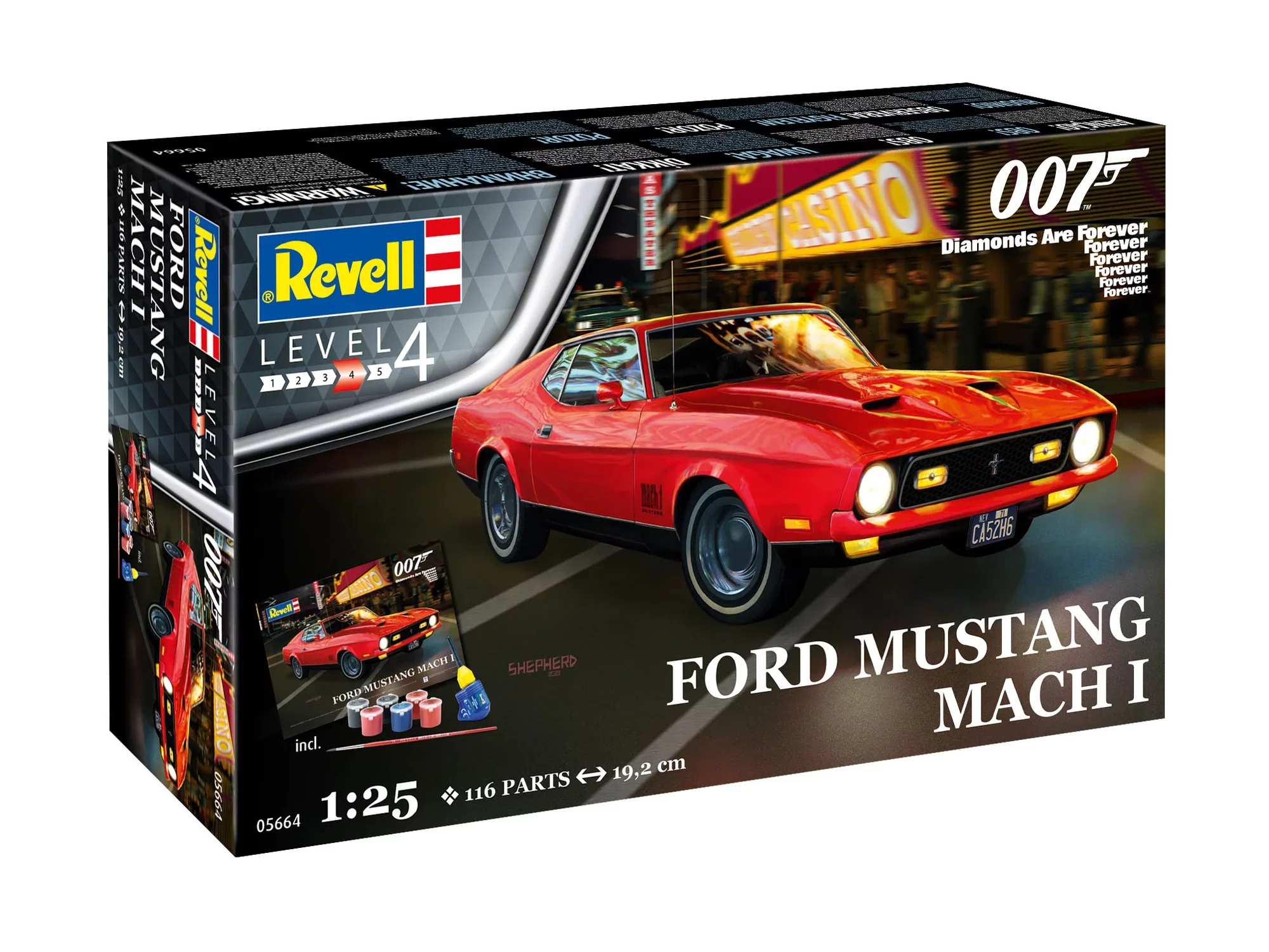 Geschenkset James Bond "Ford Mustang Mach I" - Image 11