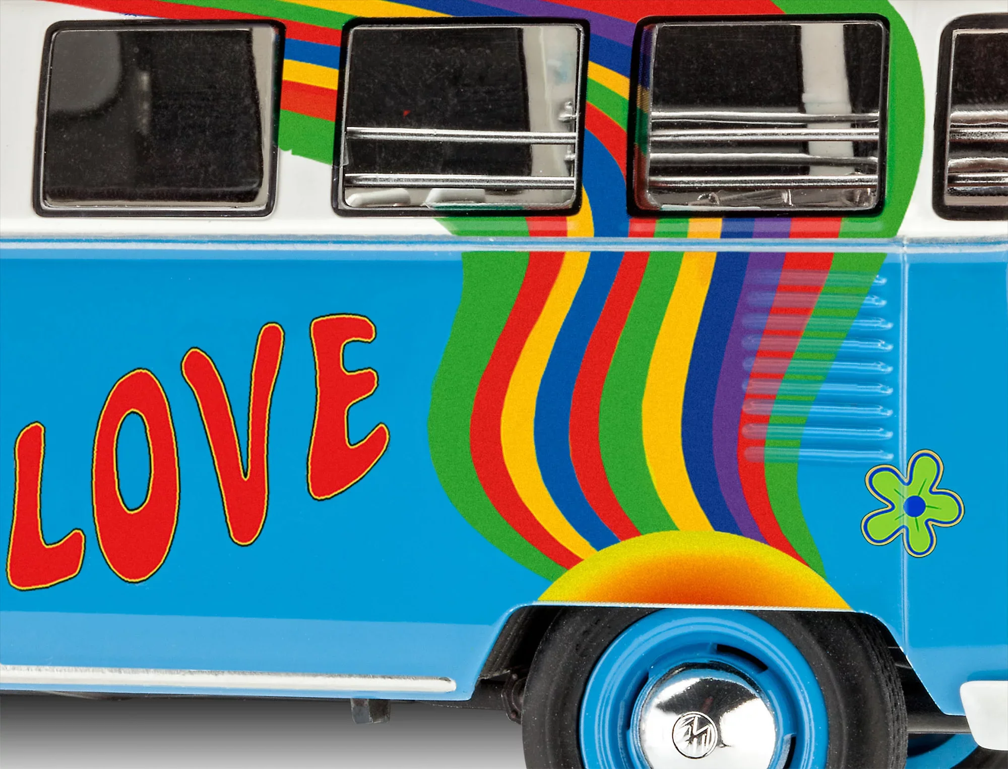 VW T1 Samba Bus "Flower Power" - Image 3