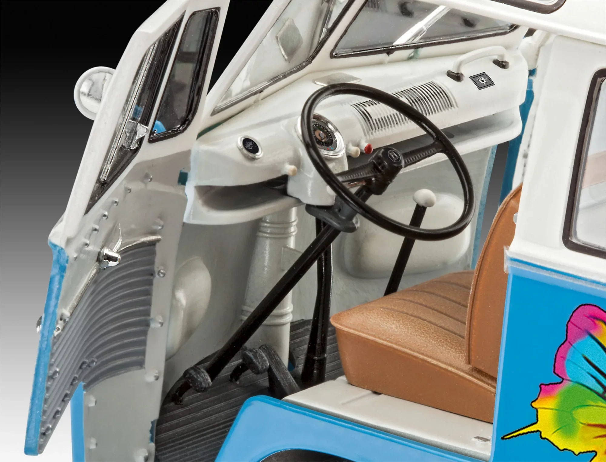 VW T1 Samba Bus "Flower Power" - Image 4