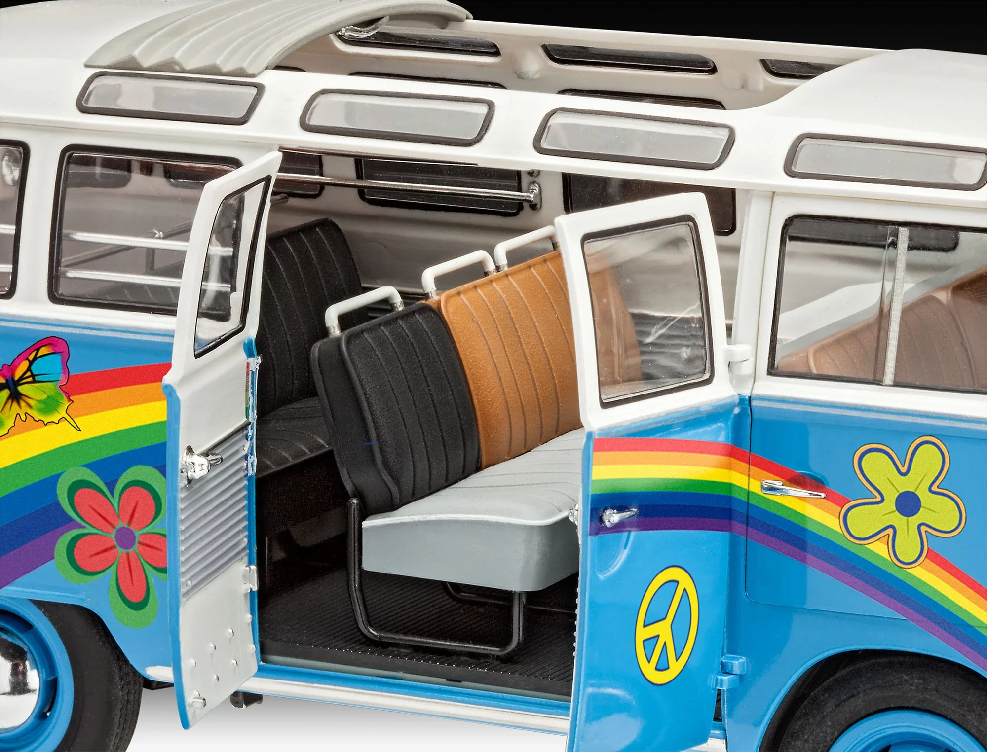 VW T1 Samba Bus "Flower Power" - Image 5