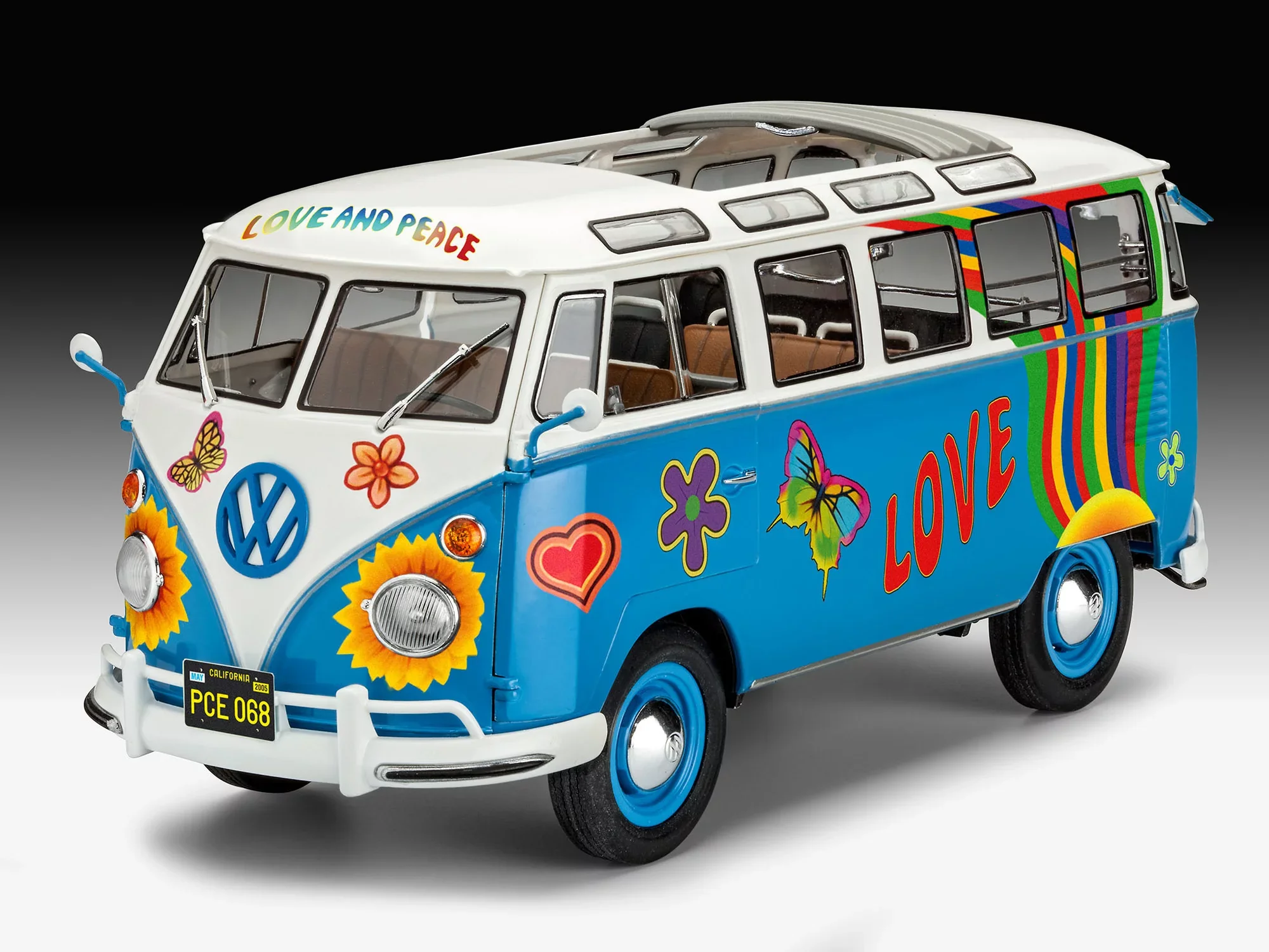 VW T1 Samba Bus "Flower Power" - Image 8