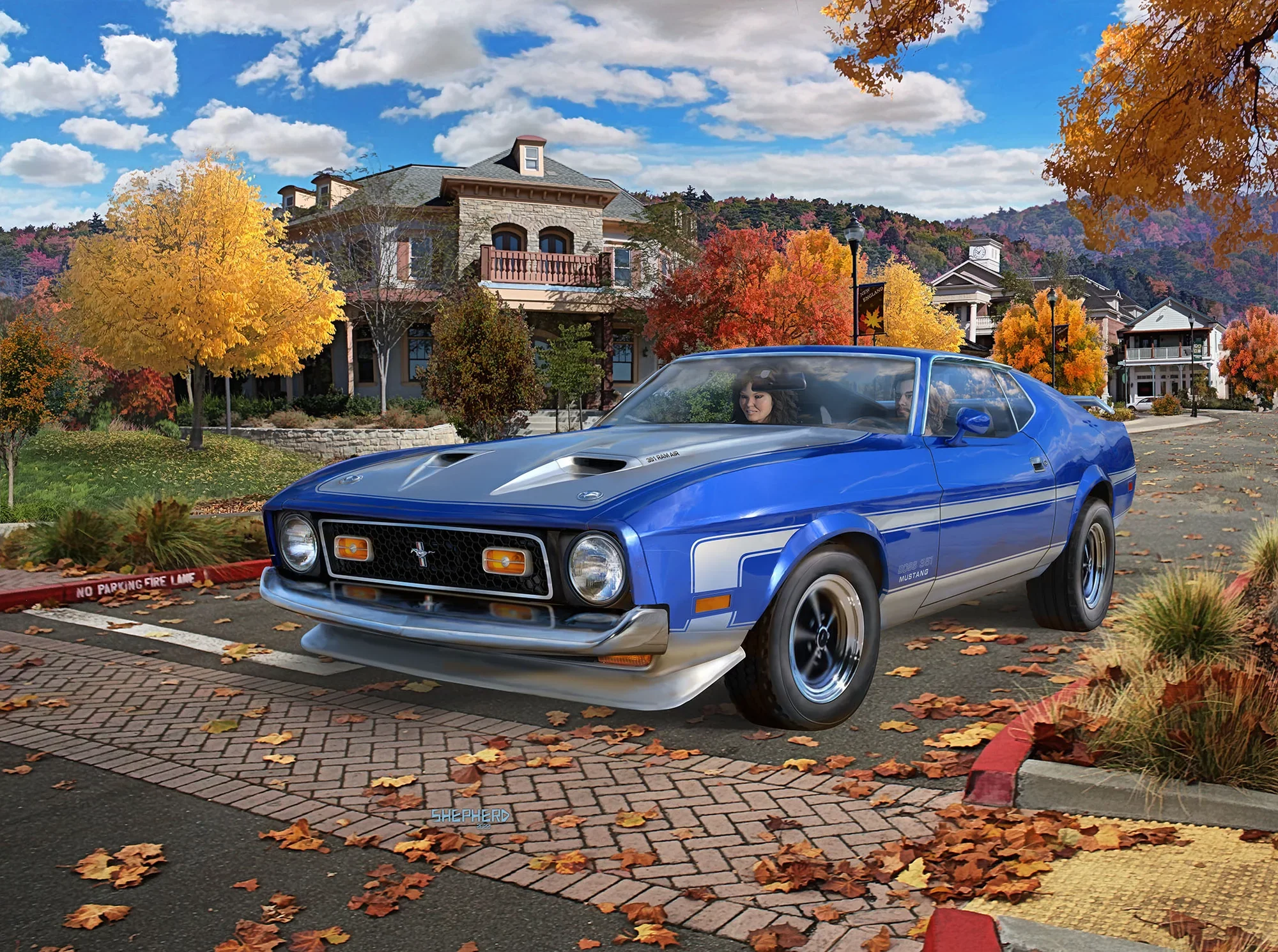 '71 Ford Mustang Boss 351 - Image 8
