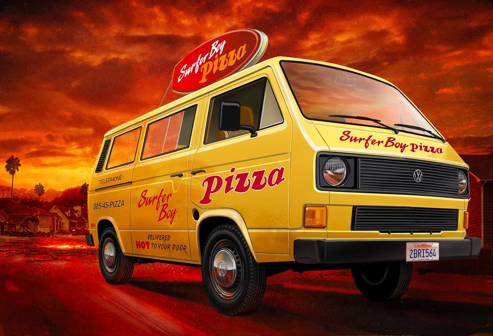 VW T3 Bus "Surfer Boy": Stranger Things - Image 11
