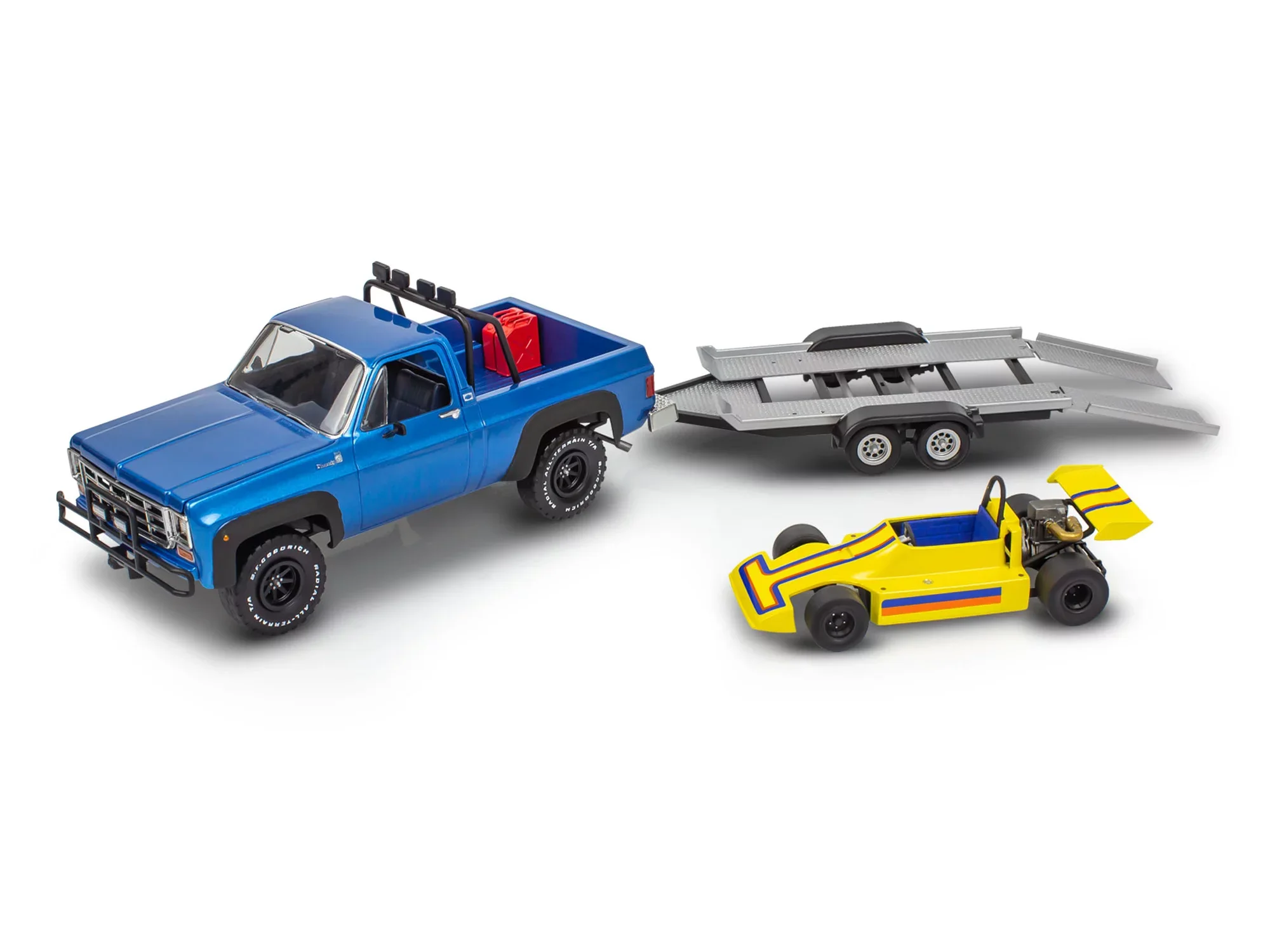 '78 Chevy 4x4 Pickup with Go-kart - Image 2