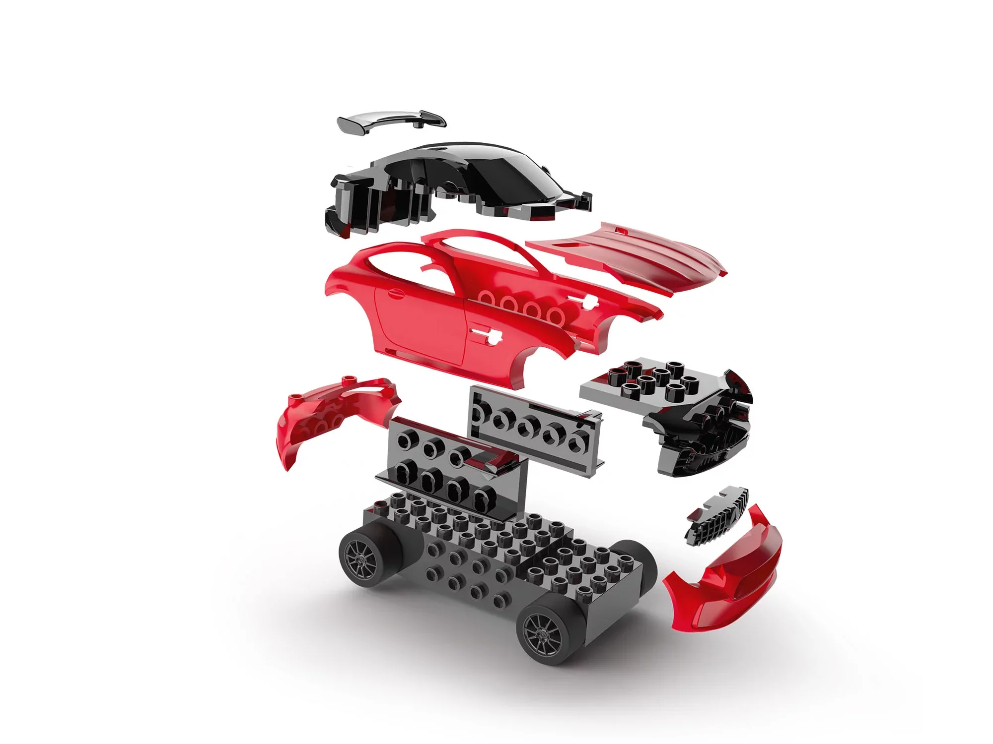 Build 'n Race Mercedes-AMG GT R, Red - Image 4