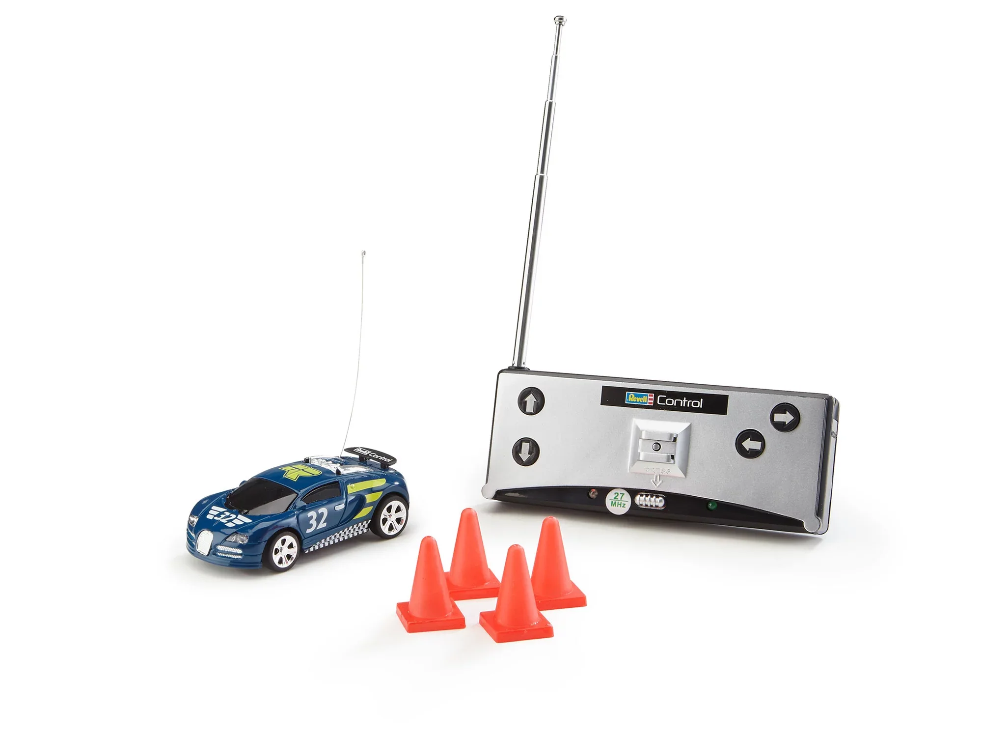 Mini RC Racing Car, blue - Image 2