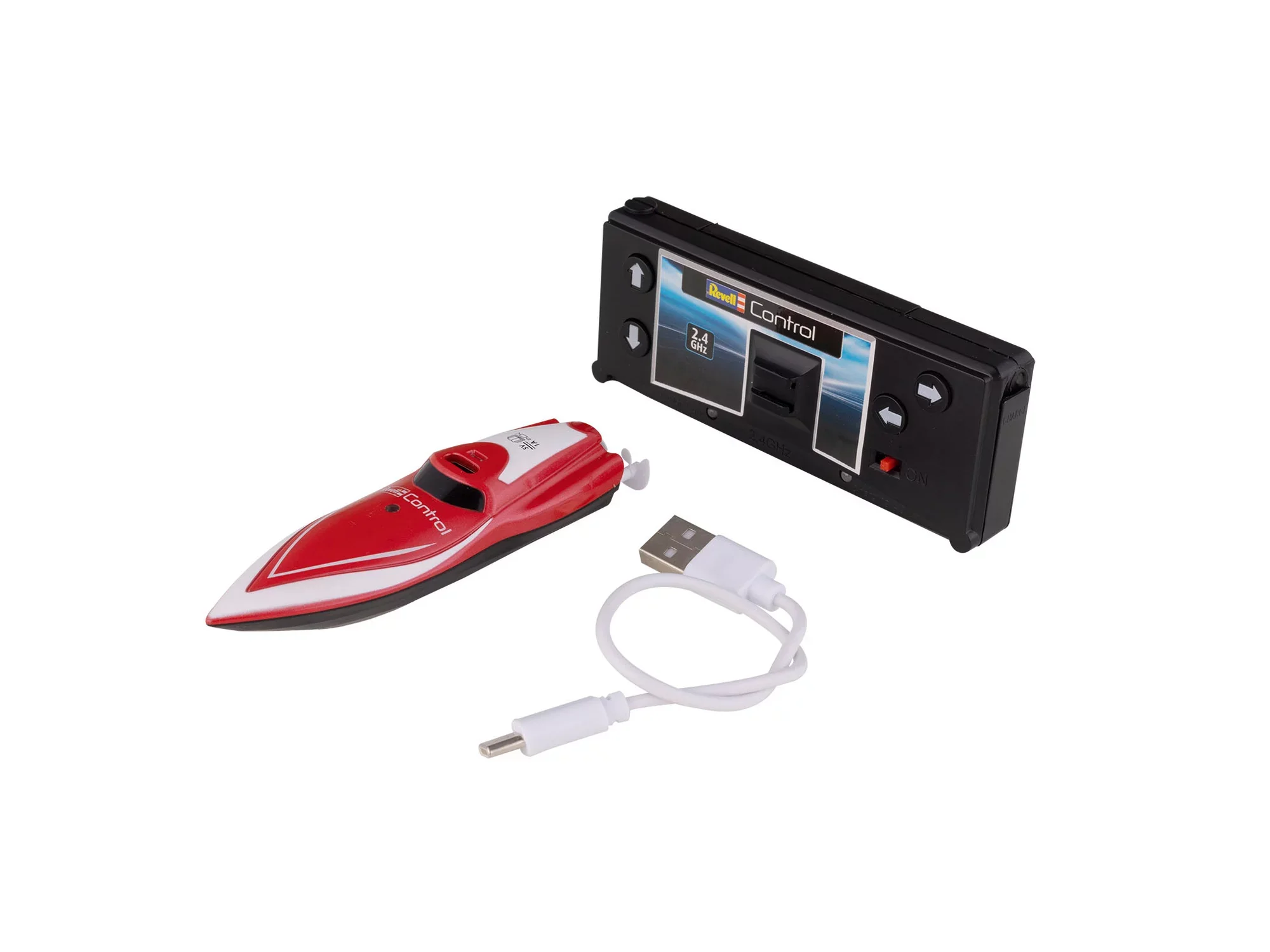 Mini RC Boat "red" - Image 8