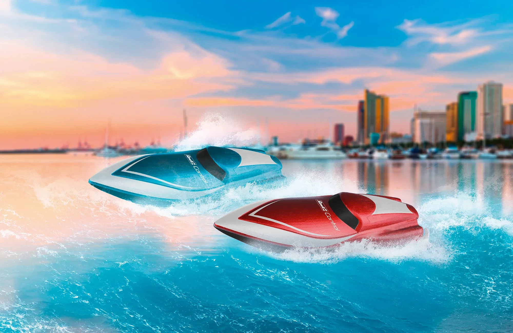 Mini RC Boat "blue" - Image 11