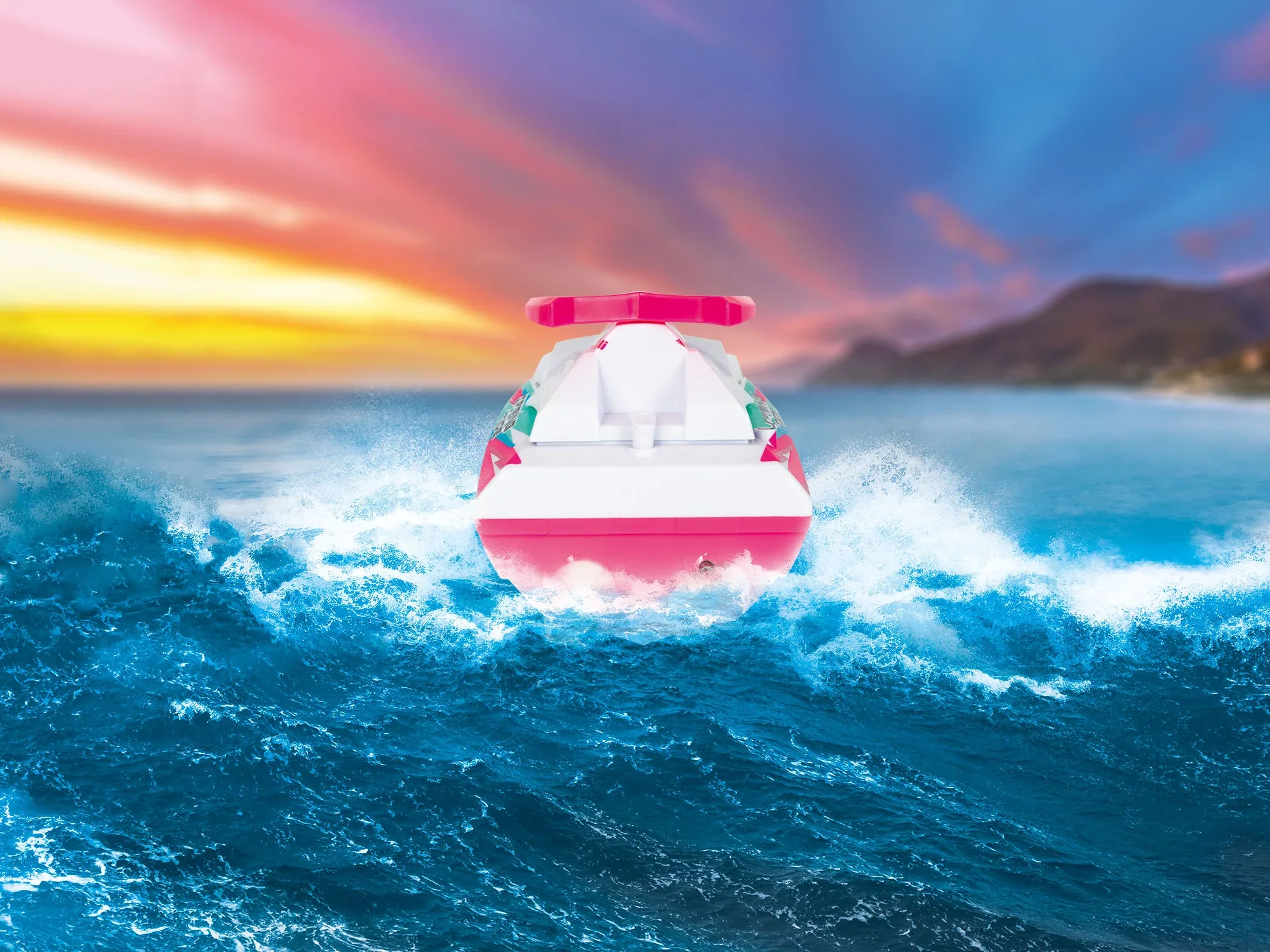 RC Boat Spring Tide "Pink" - Image 13