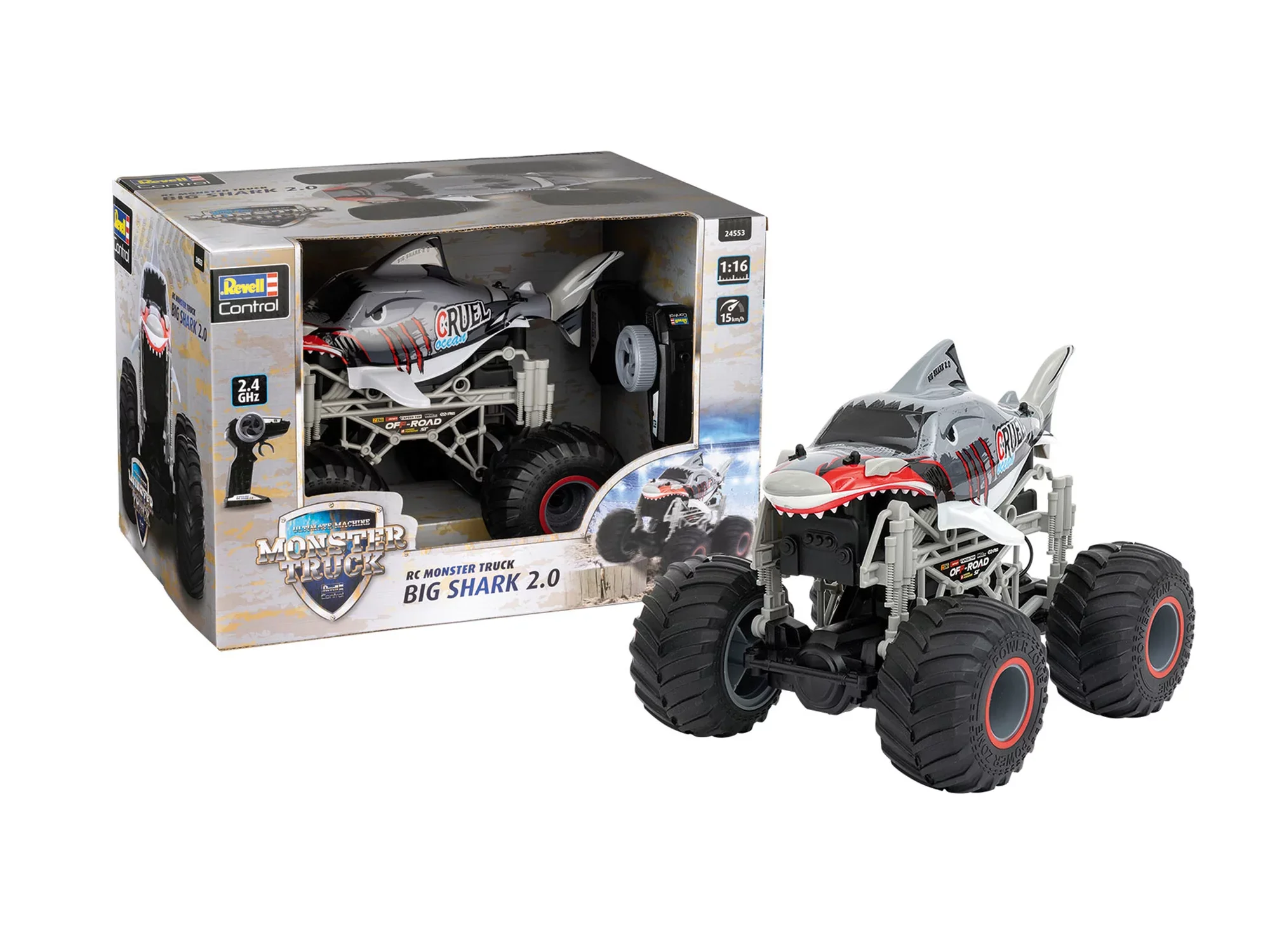 RC Monster Truck "Big Shark 2.0"