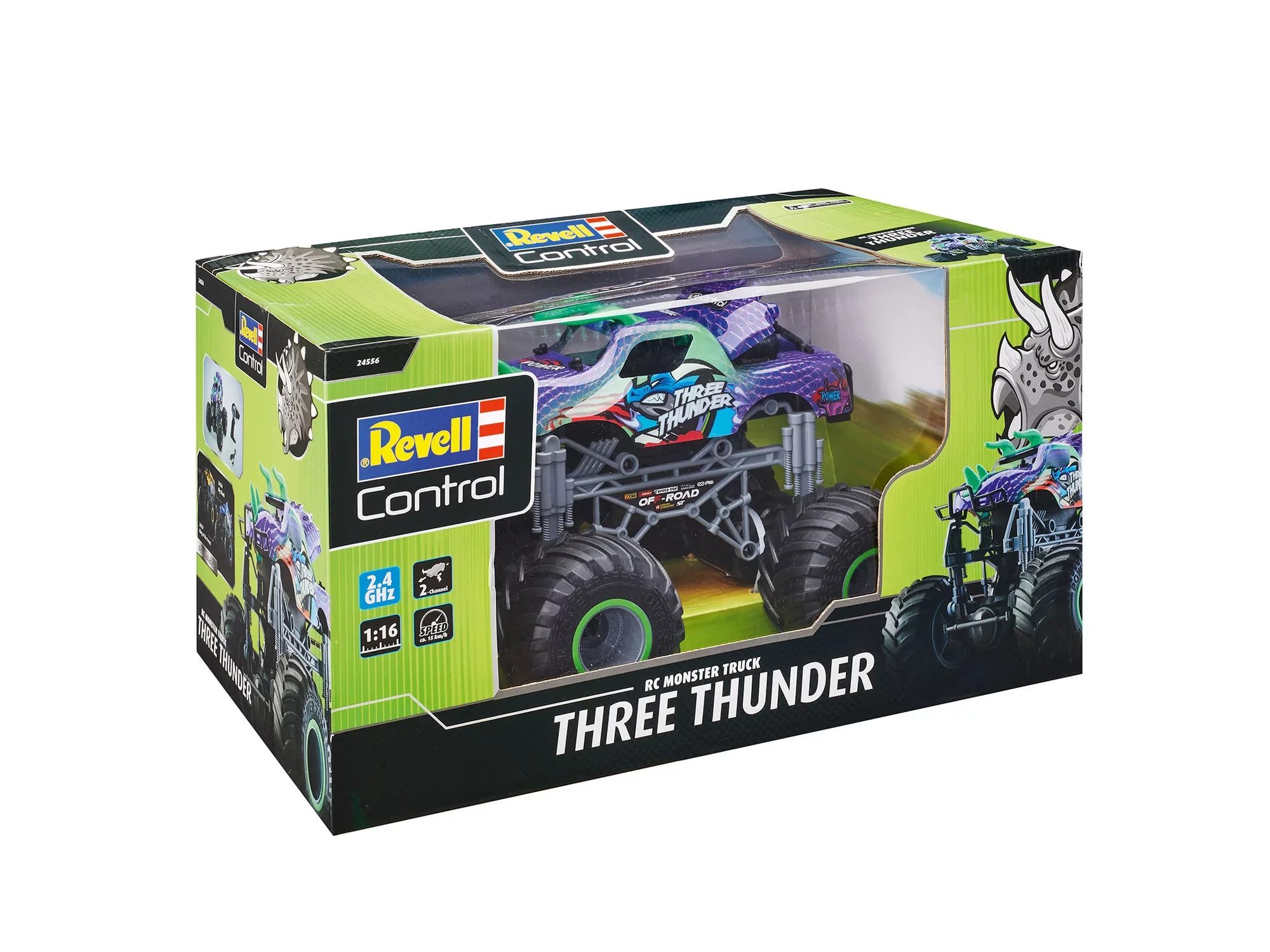 RC Dino Monster Truck "Three Thunder" - Image 6