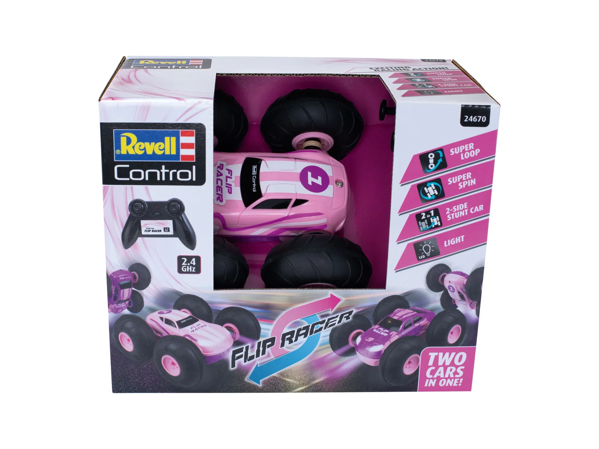 RC Stunt Car Flip Racer "Pink" - Image 8