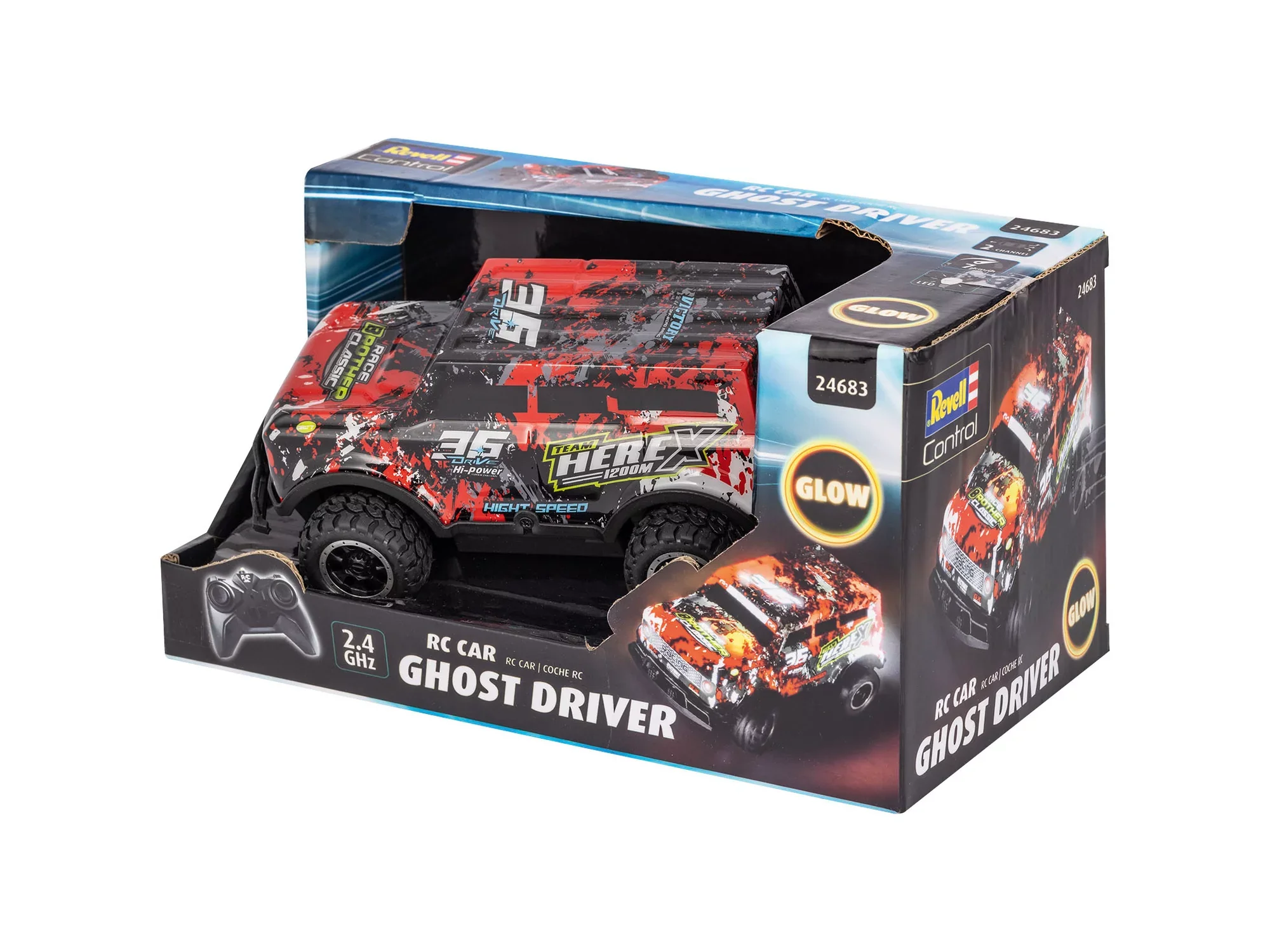 RC Car Ghost Driver (Red) - Image 5