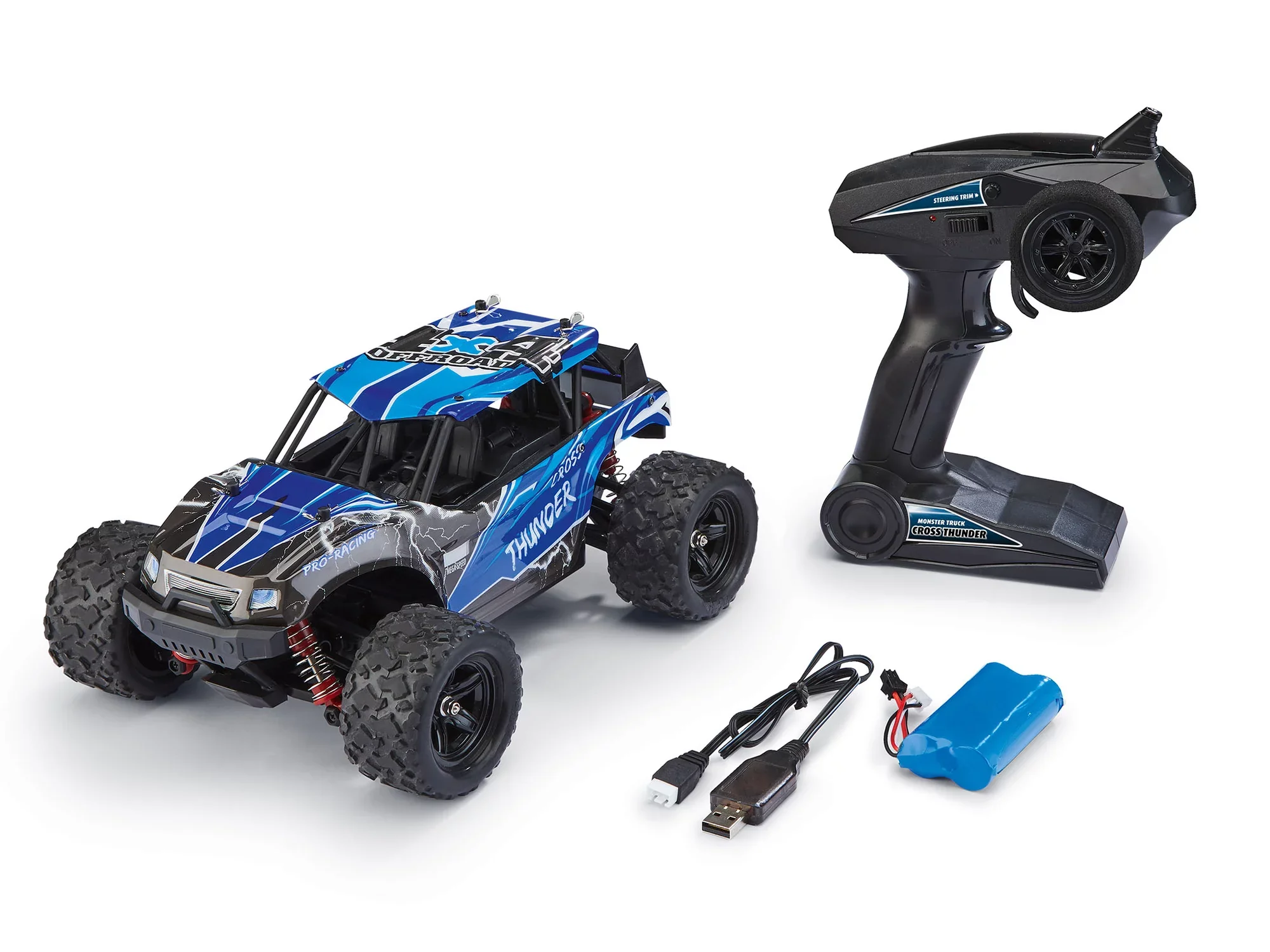 RC X-TREME Monster Truck "Cross Thunder" - Image 3