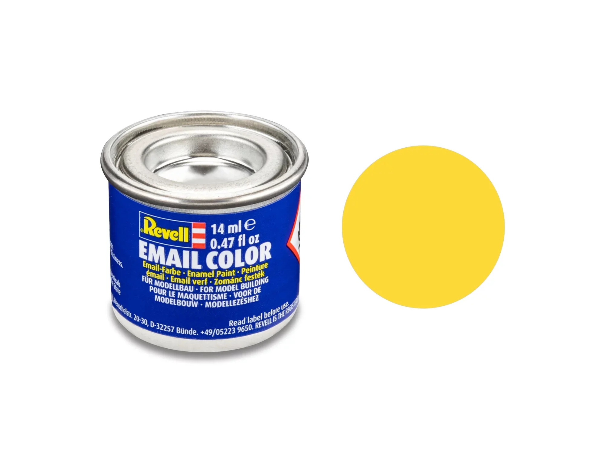 Matt "Yellow" (RAL 1017) Email Color Enamel - 14ml