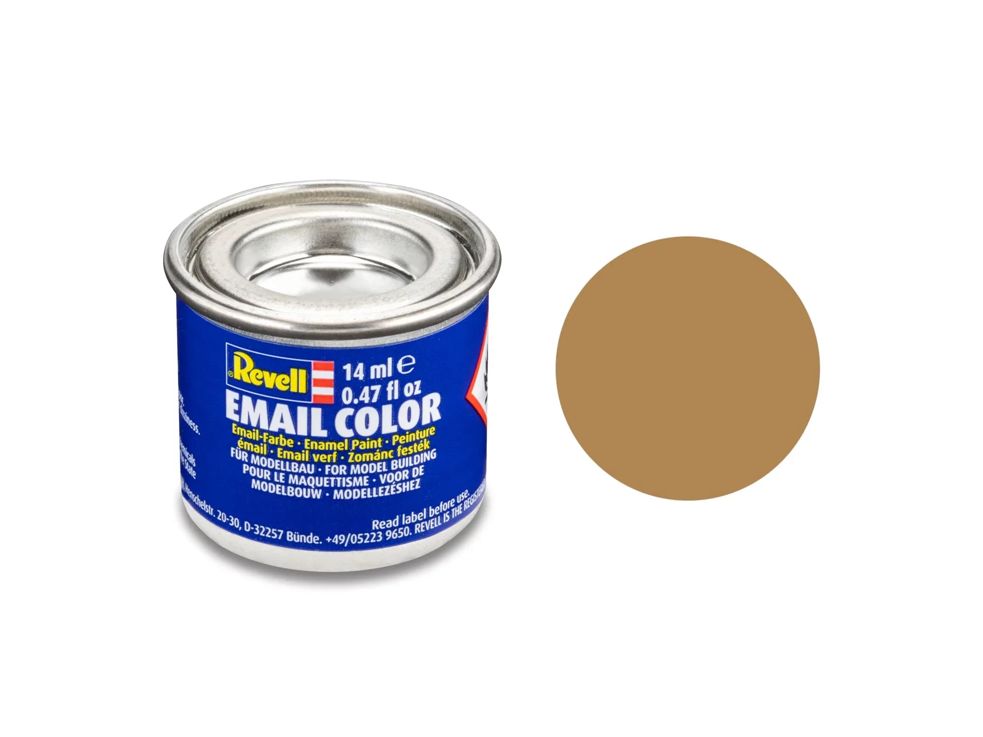 Matt "Ochre Brown" (RAL 1011) Email Color - 14ml