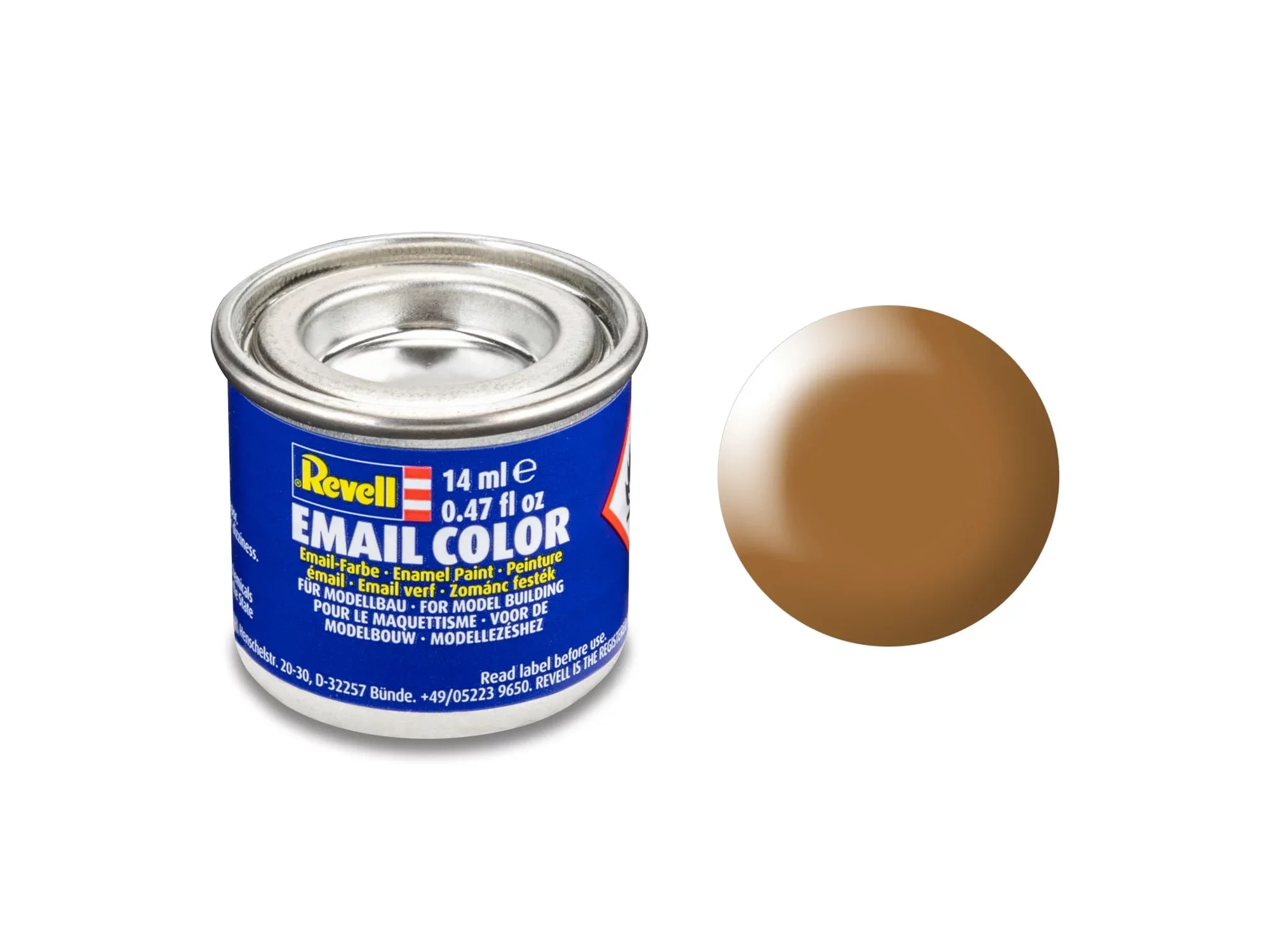 Silk "Wood Brown"(RAL 8001)Email Color Enamel 14ml