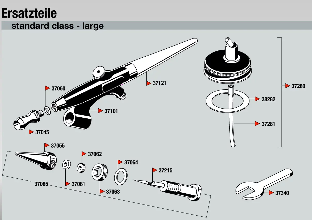Revell "Standard Class" Spray Gun/Airbrush - Image 5