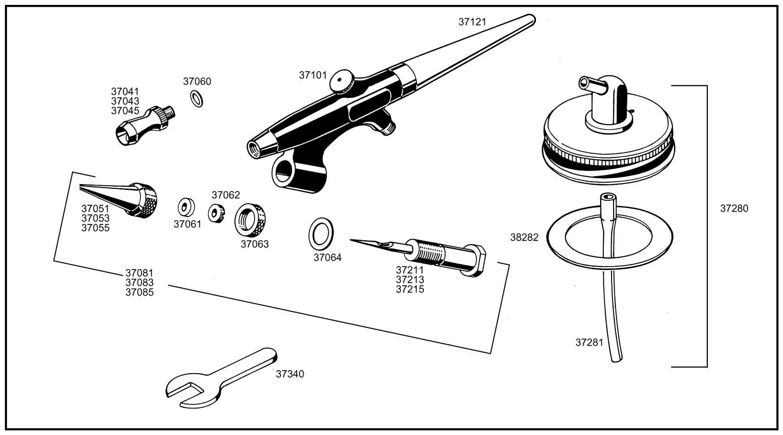 Revell "Standard Class" Spray Gun/Airbrush - Image 6