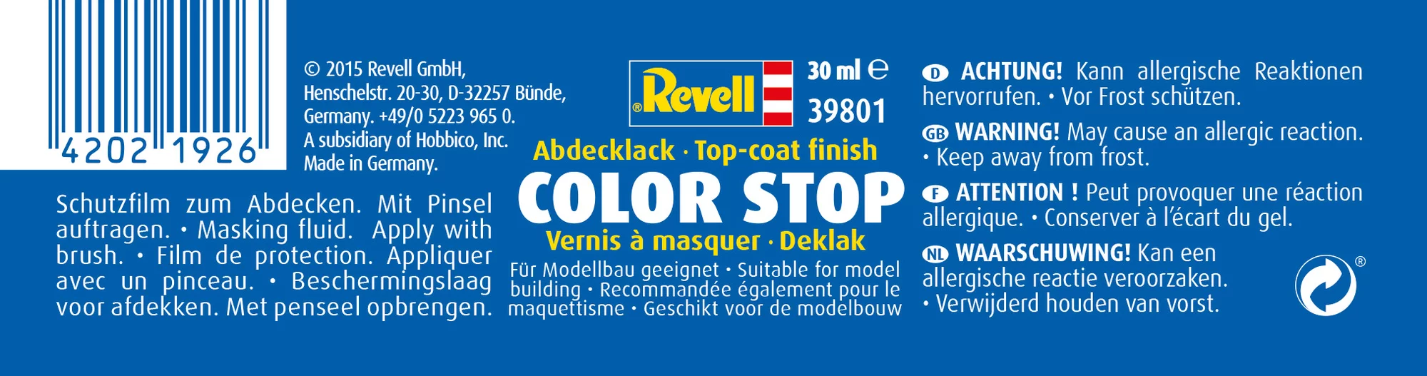 Revell "Color Stop" Liquid Mask - 30ml - Image 4