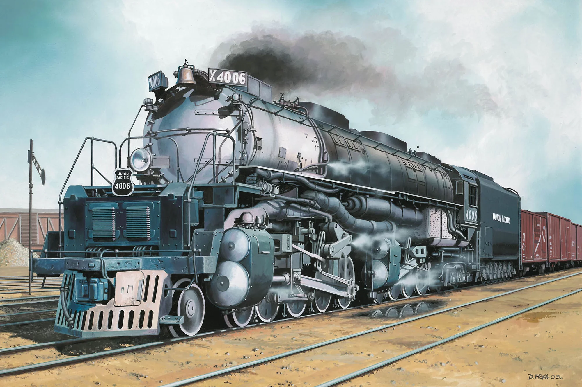 Model Set Big Boy Locomotive - Image 13