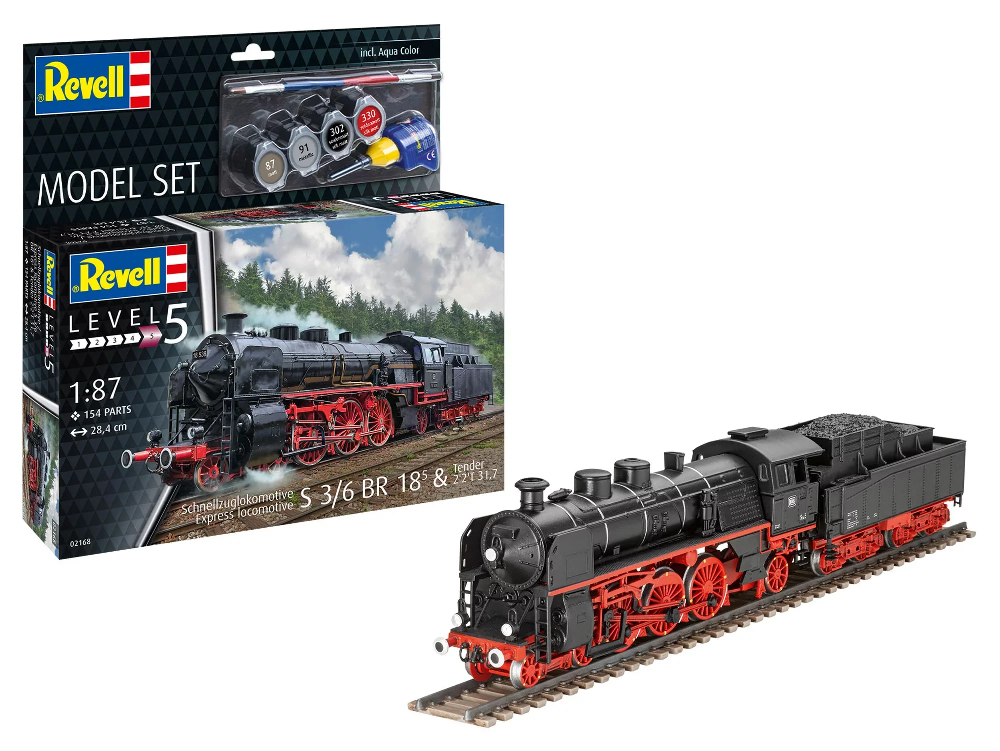 Model Set Express Loco S3/6 BR 18(5) with Tender