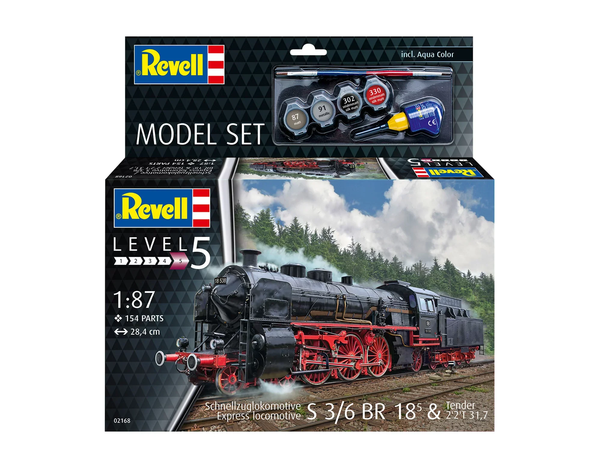 Model Set Express Loco S3/6 BR 18(5) with Tender - Image 4